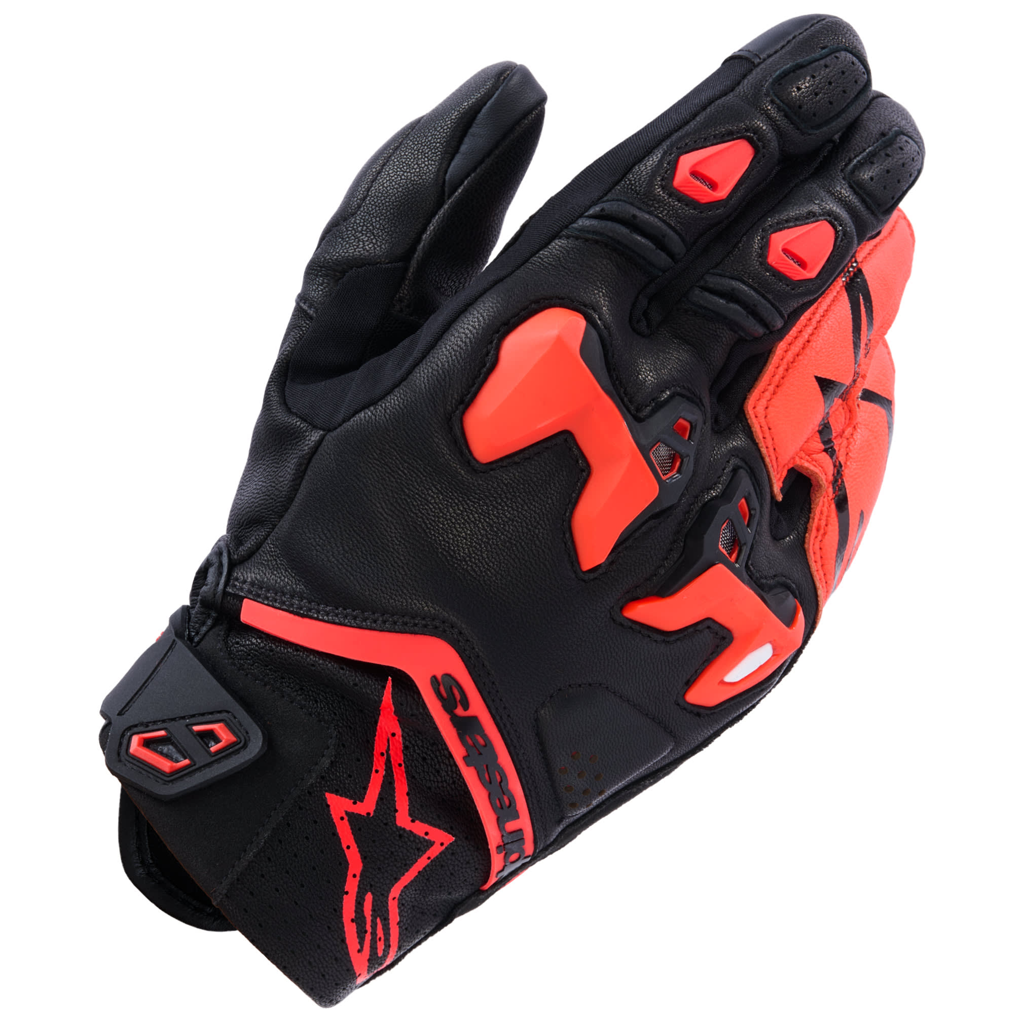 Alpinestars Alpinestars SP-R Tech Gloves - Black / Fluo Red