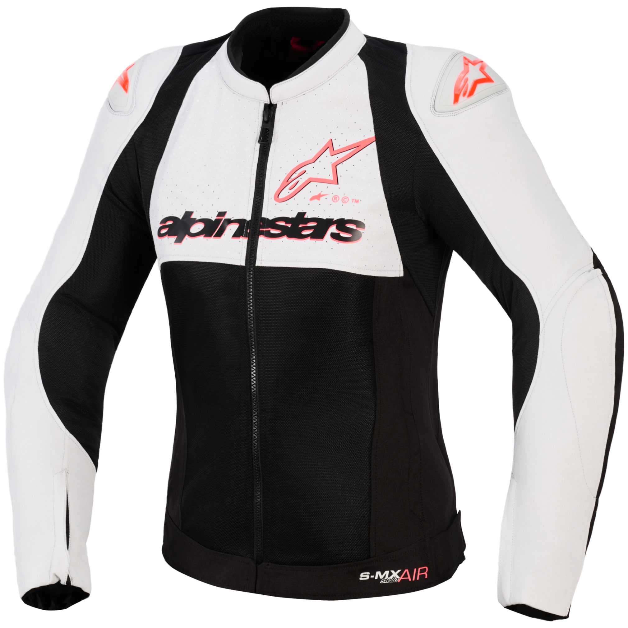 Alpinestars Alpinestars Stella SMX Air Jacket - Ice Grey / Black / Fluo Coral