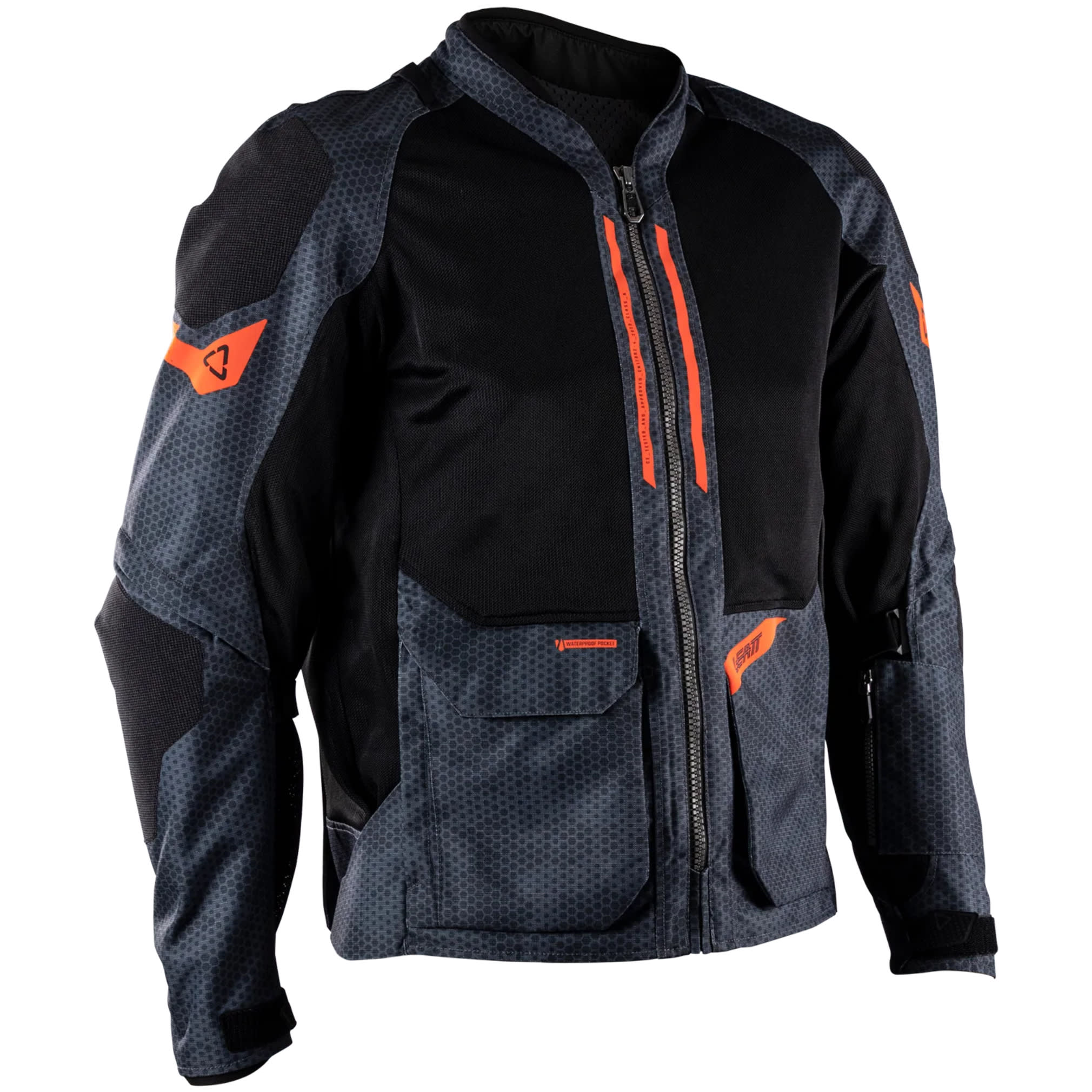 Leatt Leatt ADV 4.5 FlowTour Short Jacket - Iron Grey