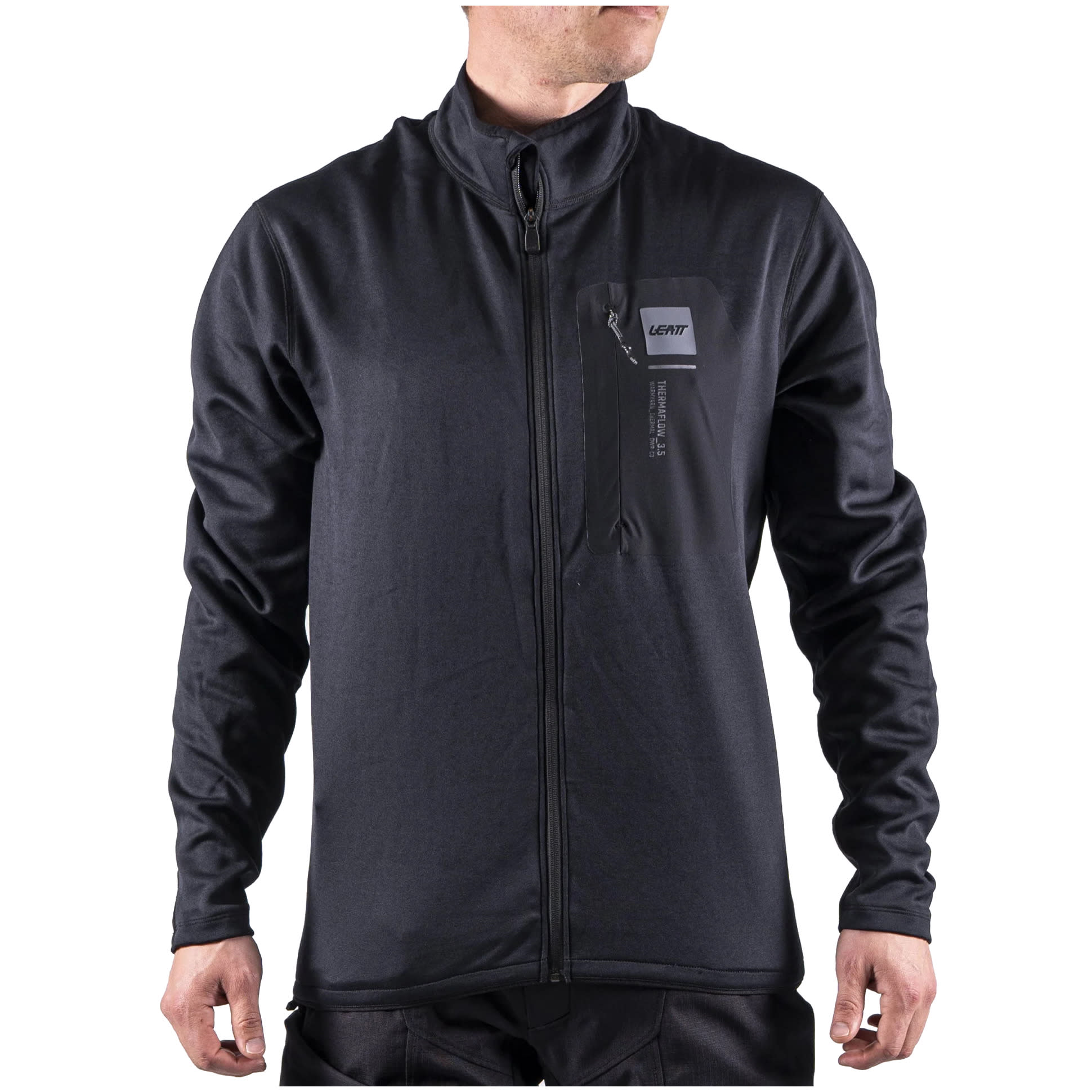 Leatt Leatt ADV 3.5 ThermaFlow Jacket - Stealth Black / Grey