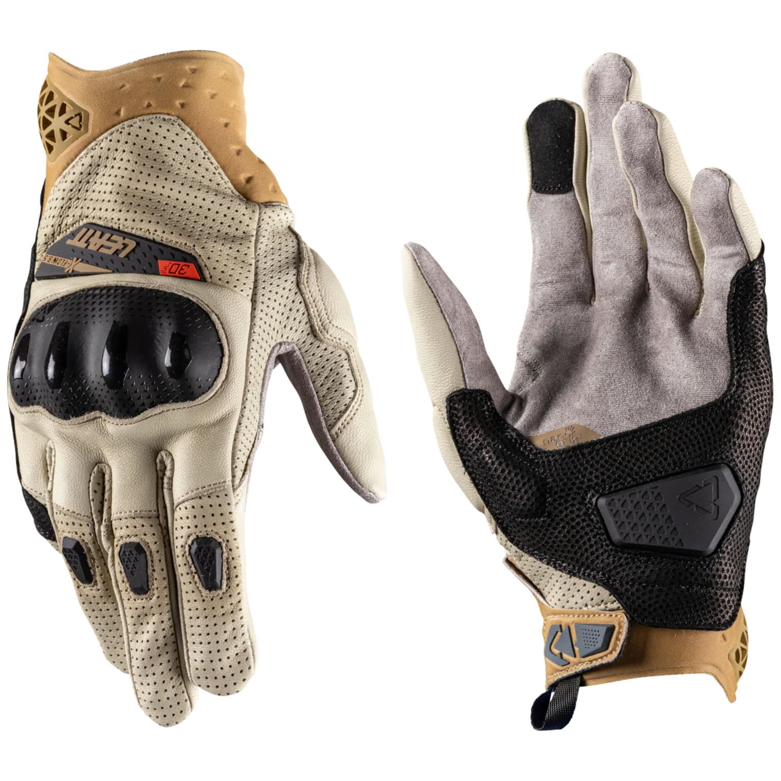 Leatt Leatt ADV 8.5 X-Flow Short Gloves - Sand Brown
