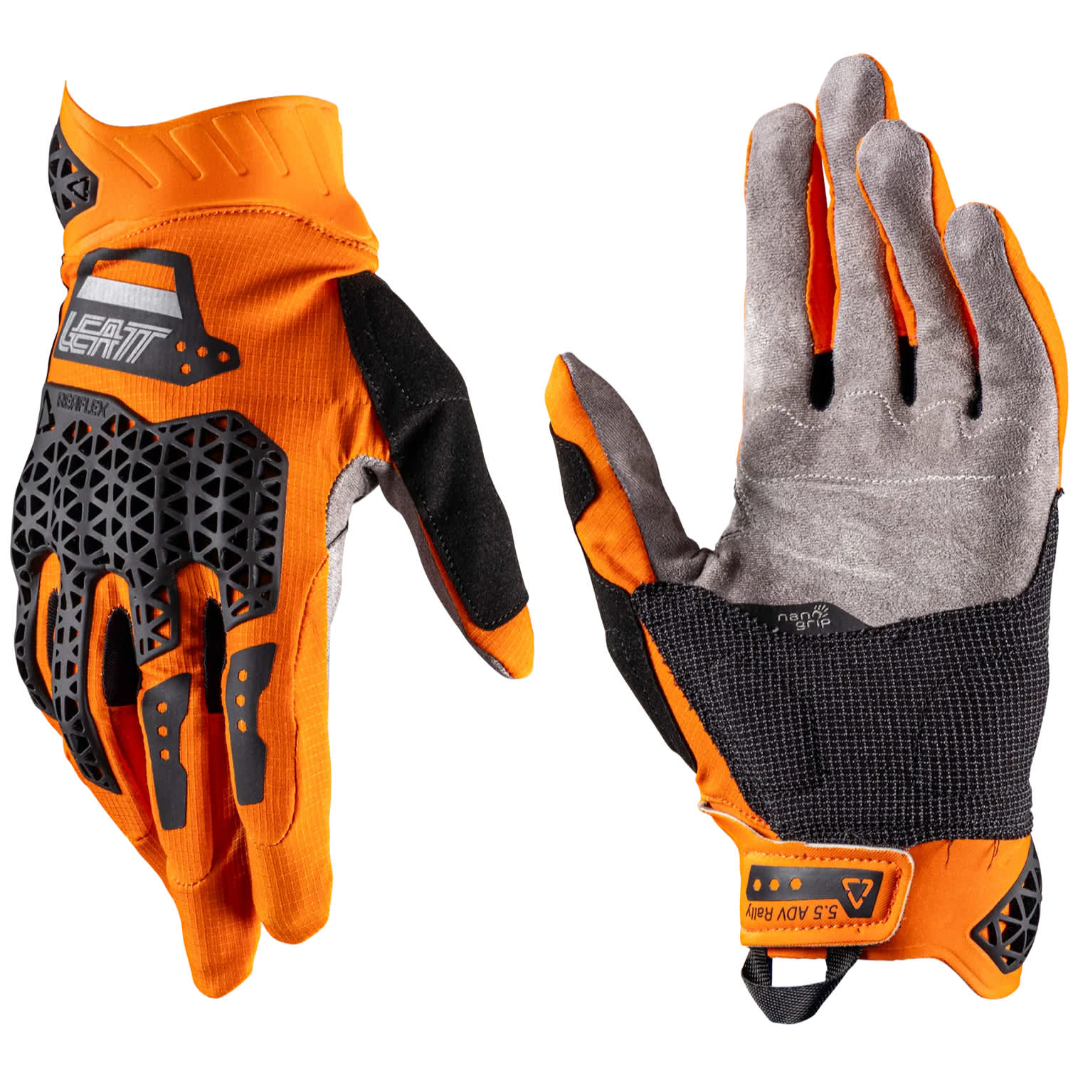 Leatt Leatt ADV 5.5 Rally Textile Gloves - Orange