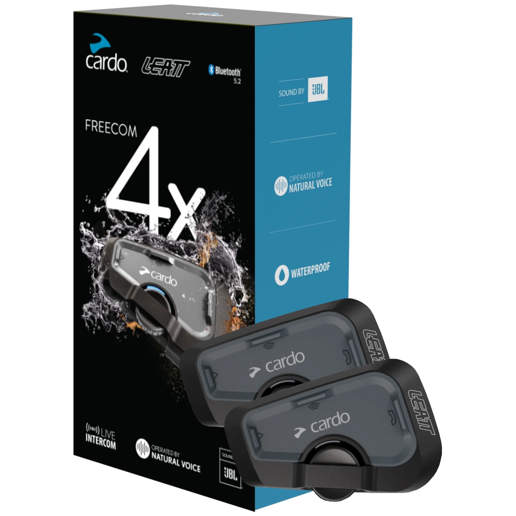 Leatt Leatt Freecom 4X Bluetooth Intercom by Cardo - Duo