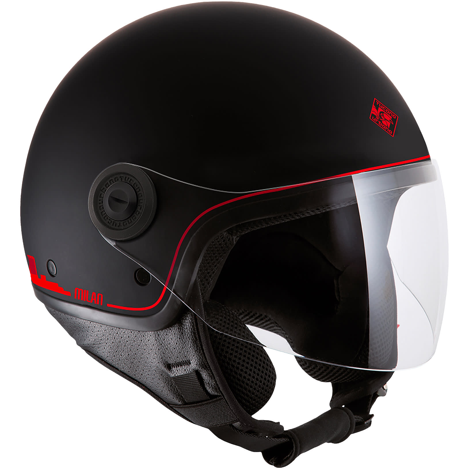Tucano Urbano Tucano Urbano El'Jettin 6.0 Demi-Jet - AC Milan Skyline Matt Black