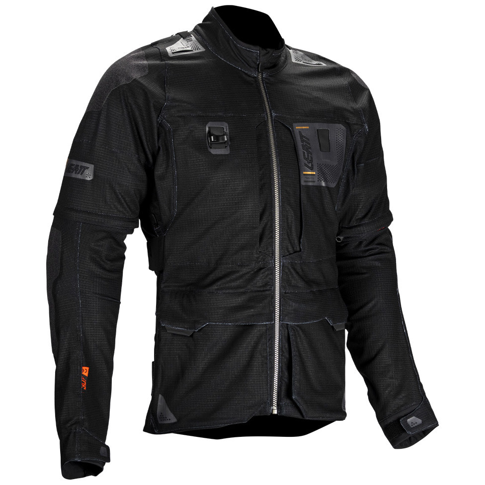 Leatt Leatt ADV 5.5 Rally Textile Jacket - Stealth Black / Grey