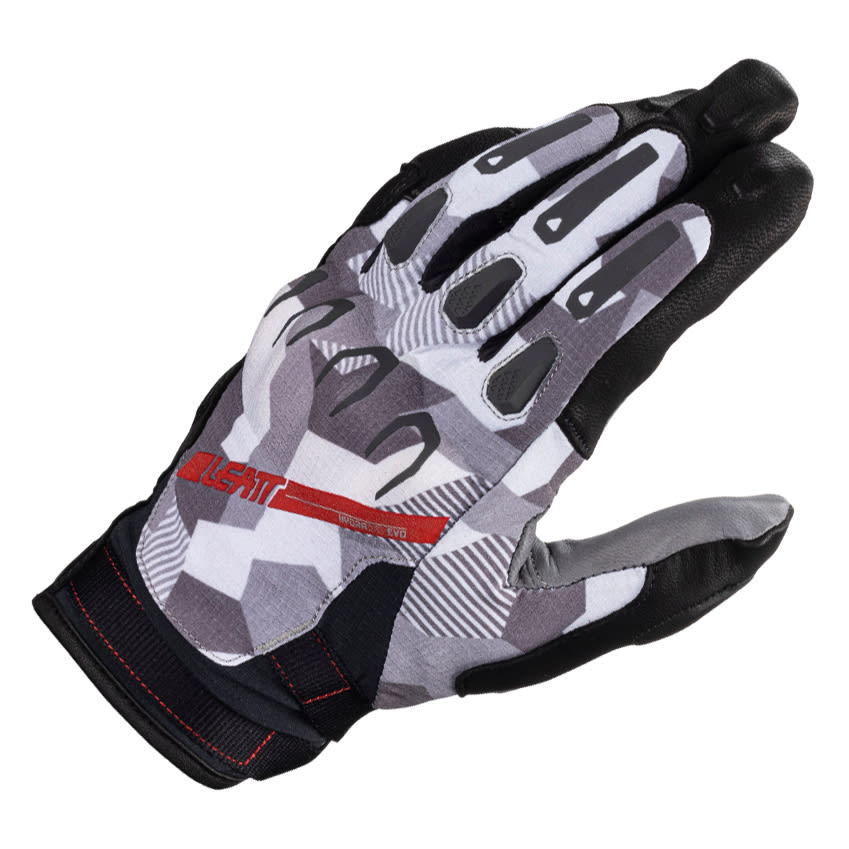 Leatt Leatt ADV 7.5 Hydradri Textile Short Gloves - Steel Grey