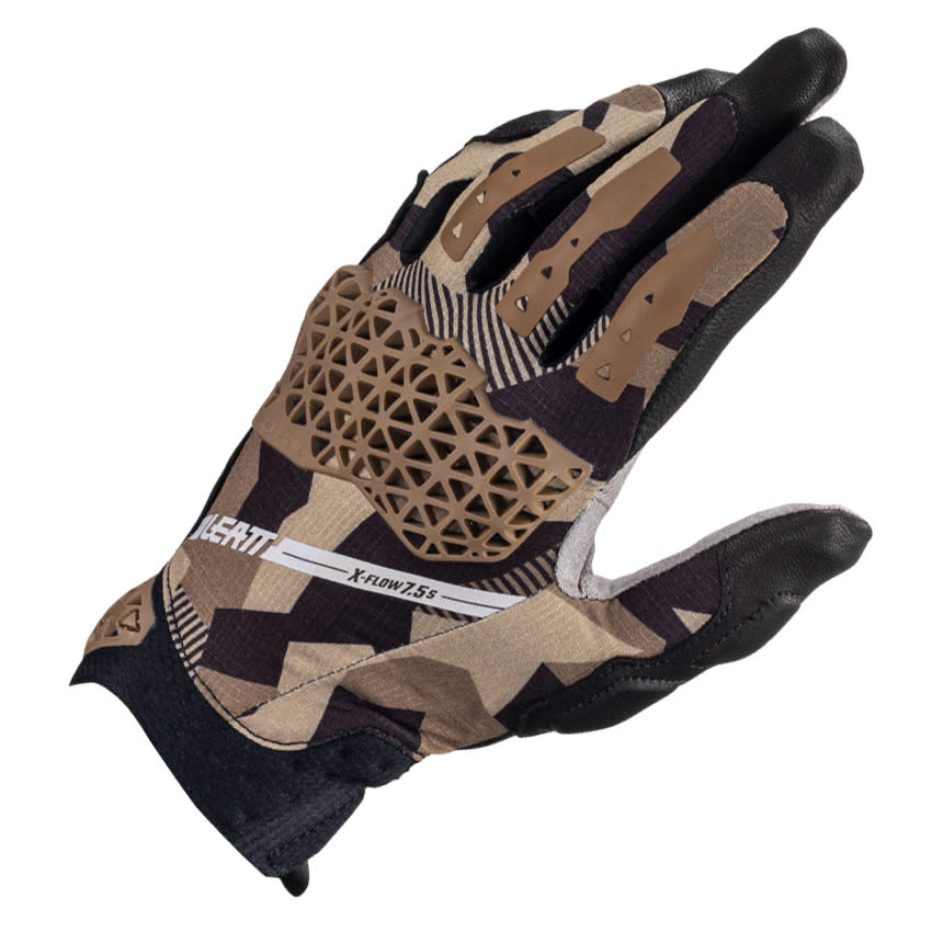 Leatt Leatt ADV 7.5 X-Flow Short Textile Gloves - Desert Brown