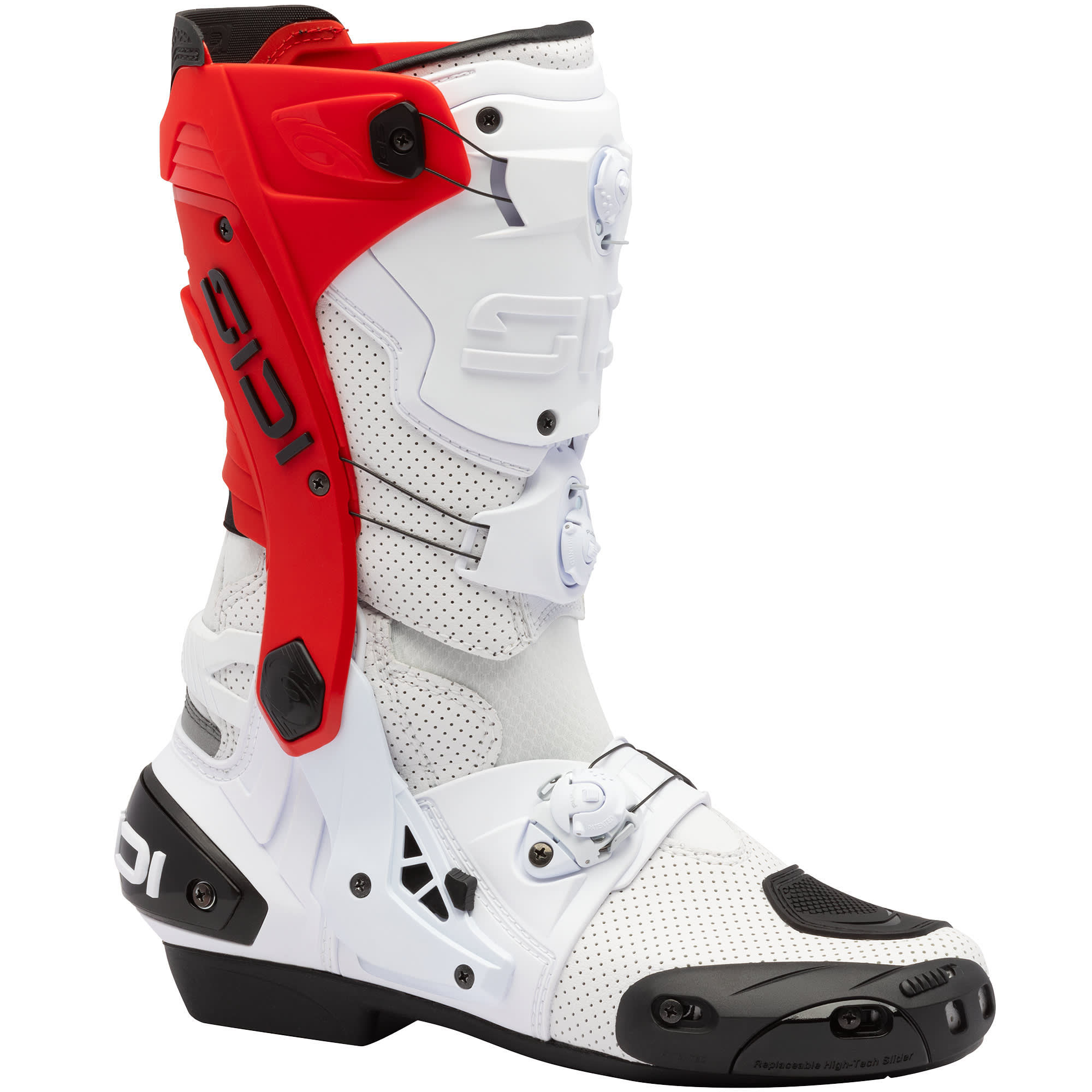 Sidi Sidi Rex Air CE Boots - White / Red