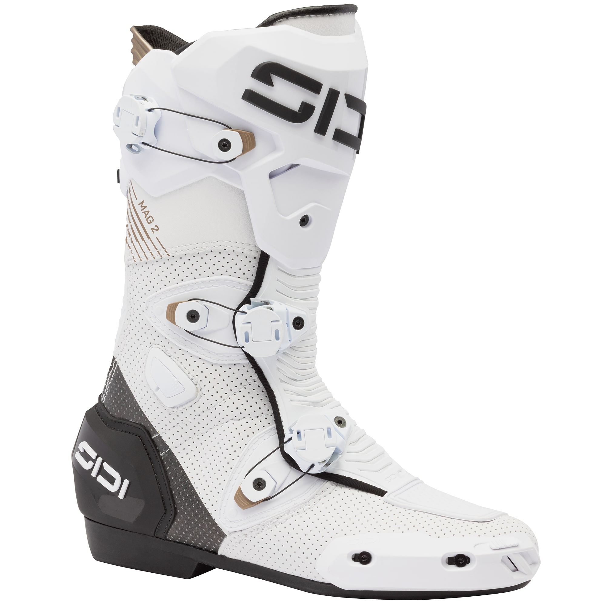 Sidi Sidi Mag-2 Air CE Boots - White / Black