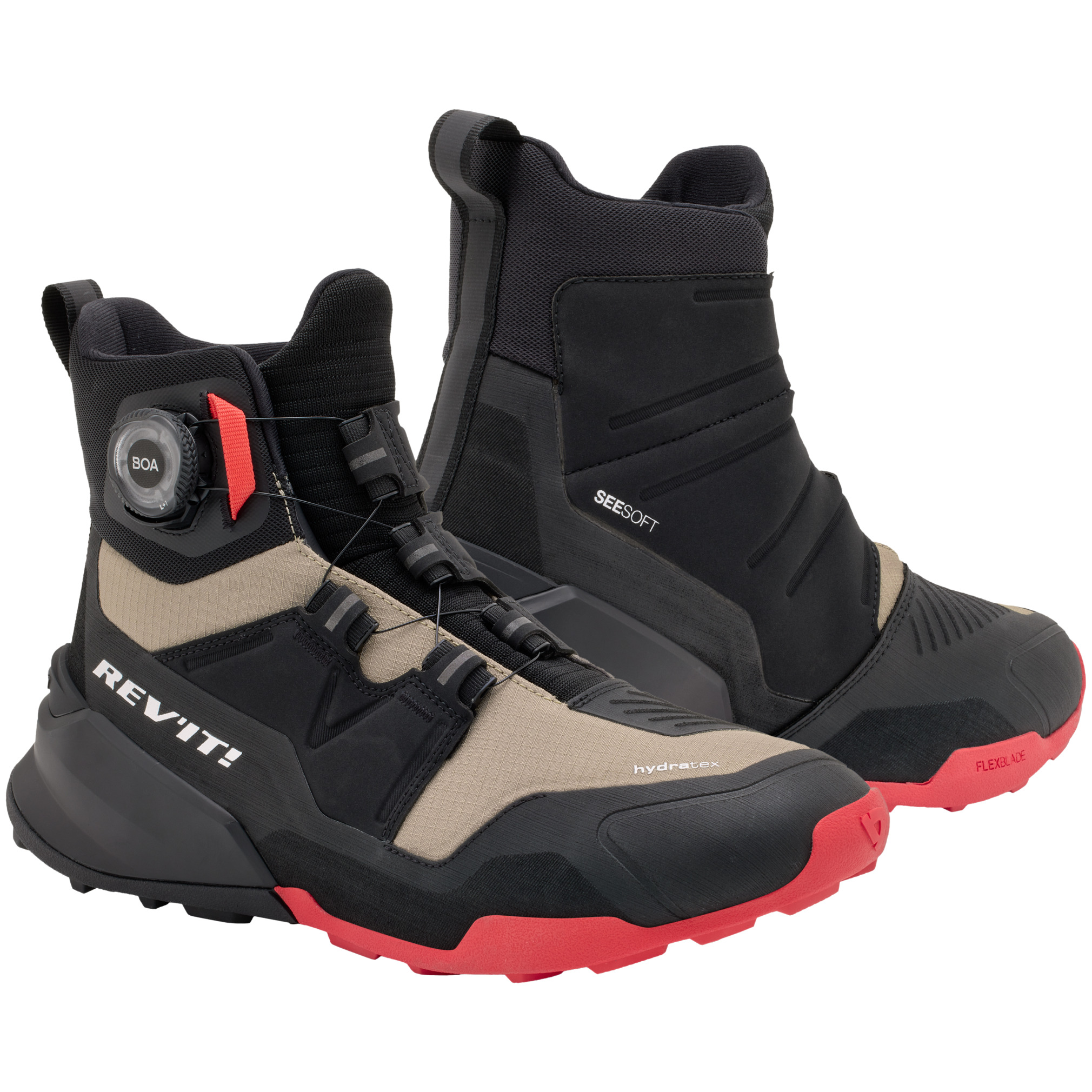 Rev'it Rev'it Undercut H2O Boots - Black / Sand