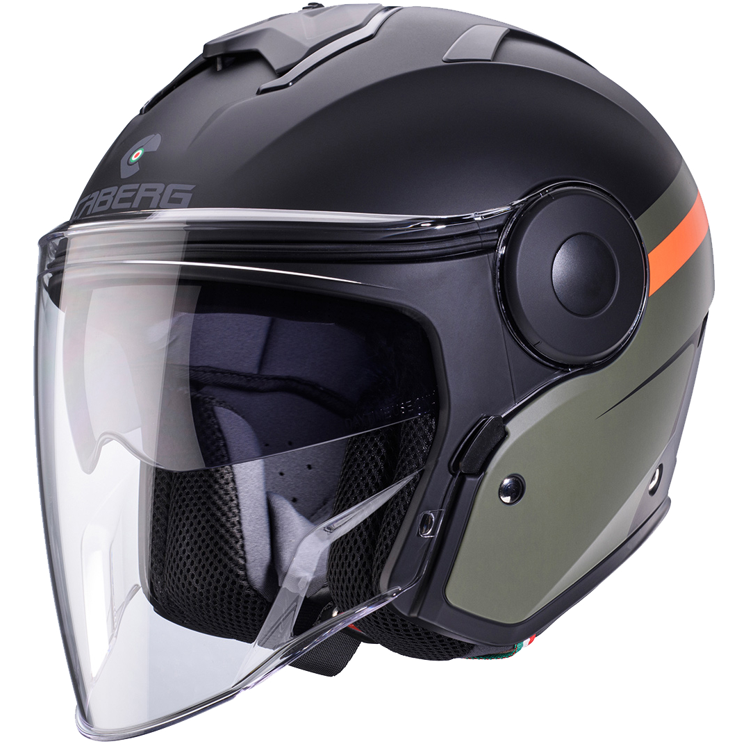 Caberg Caberg Soho - Zephir Matt Black / Green / Orange