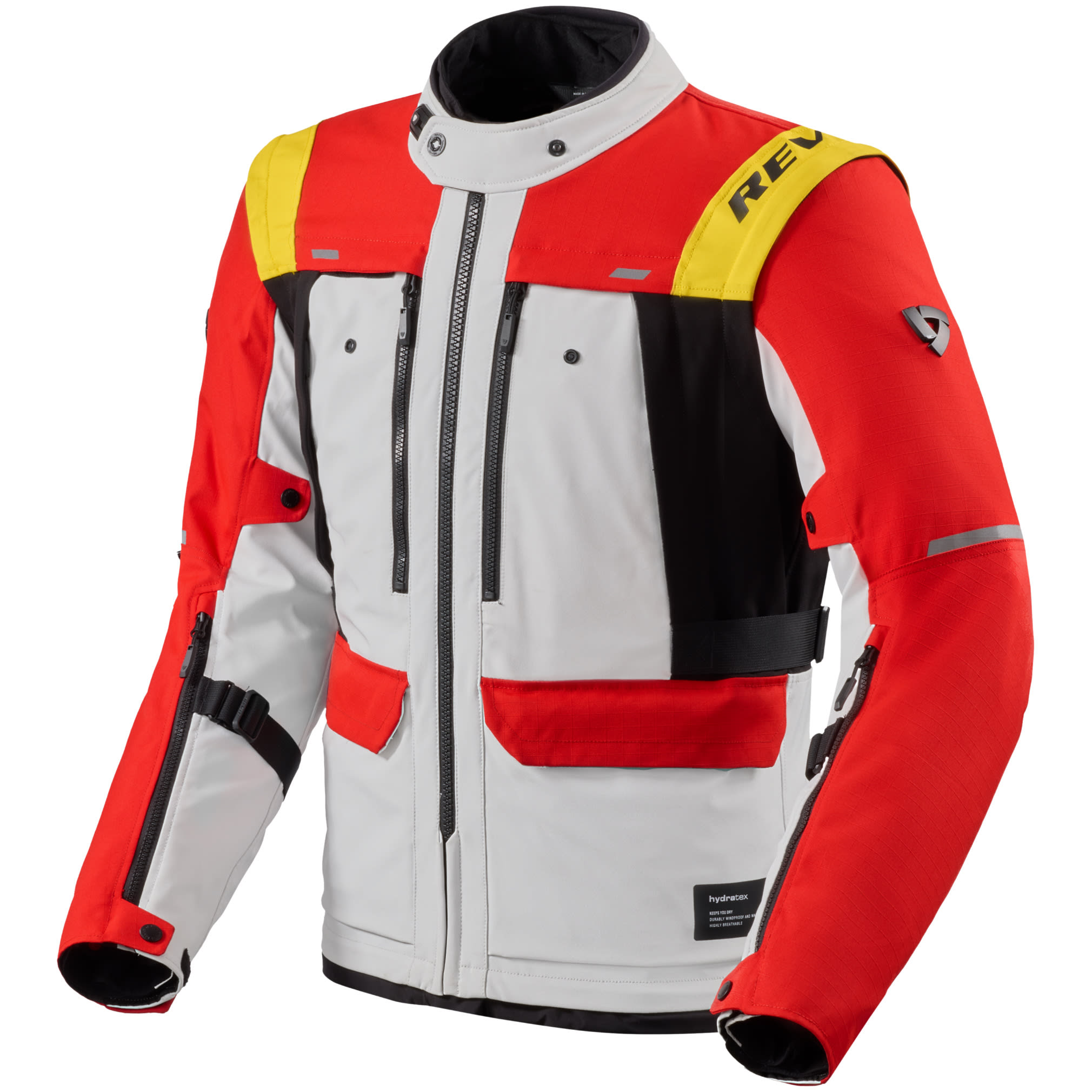 Rev'it Rev'it Offtrack 3 H2O Textile Jacket - Red / White