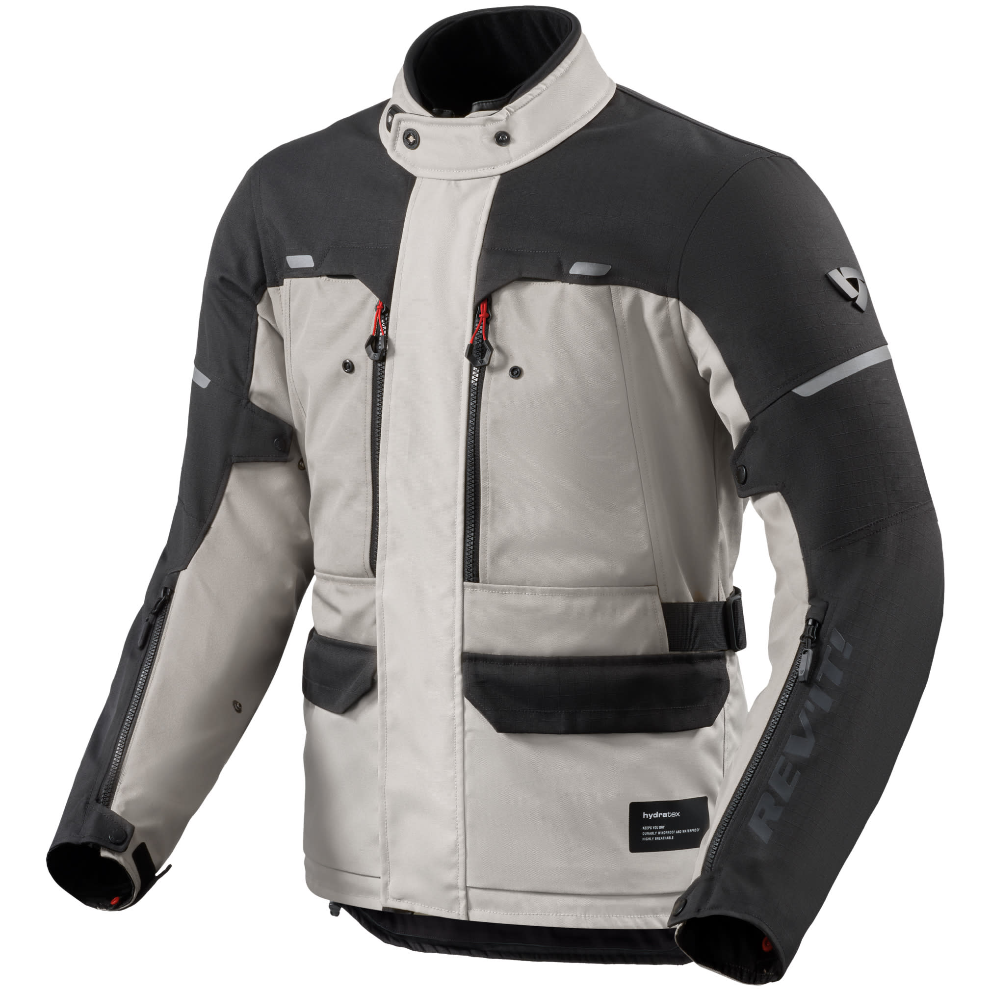 Rev'it Rev'it Outback 5 H2O Textile Jacket - Silver / Black