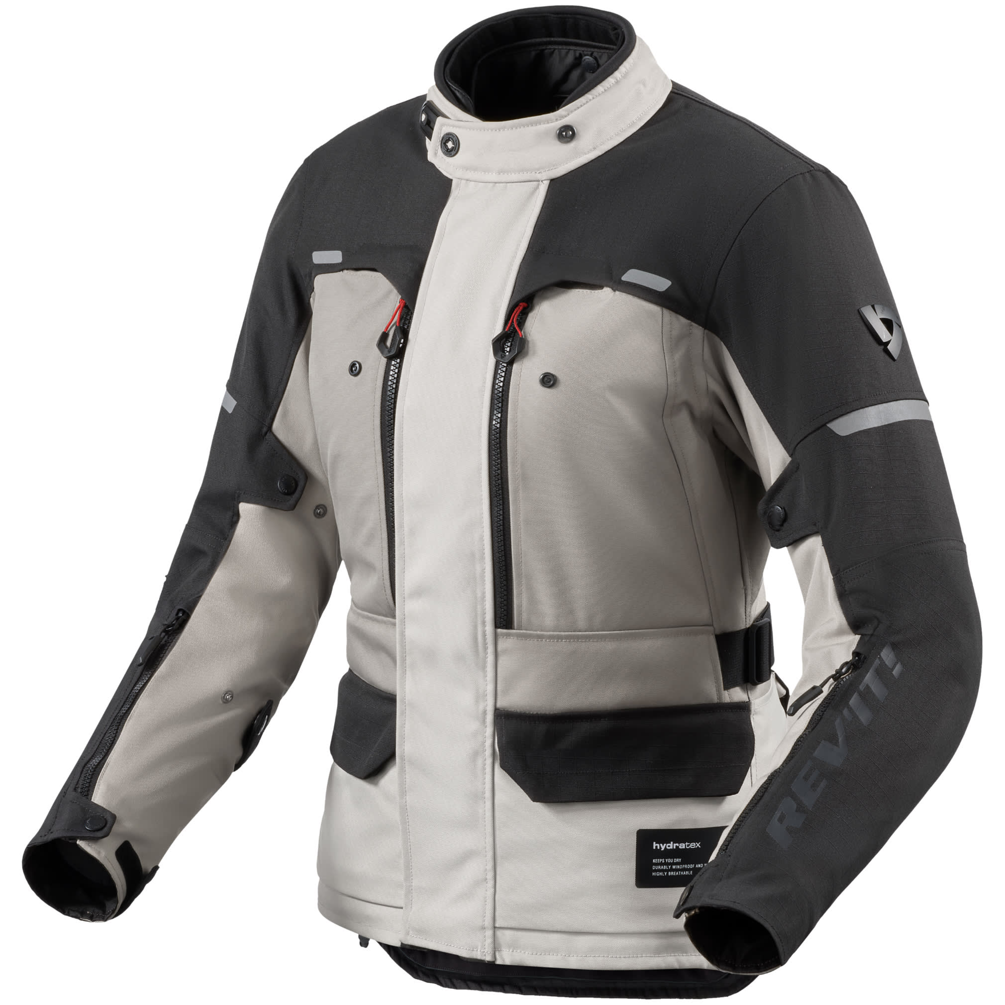 Rev'it Rev'it Ladies Outback 5 H2O Textile Jacket - Silver / Black