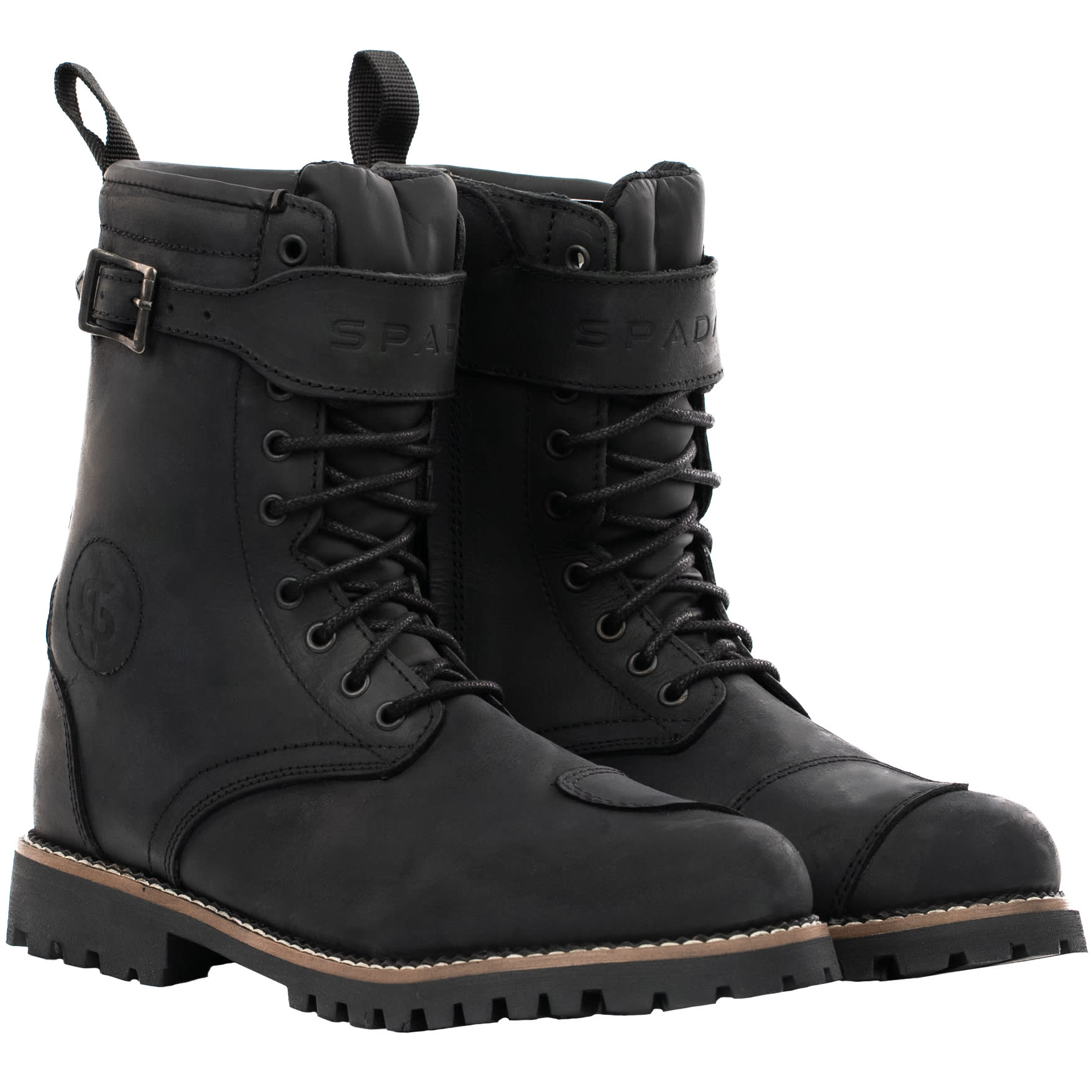 Spada Spada Pilgrim Grande Rev.2 CE Leather Boots - Distressed Black