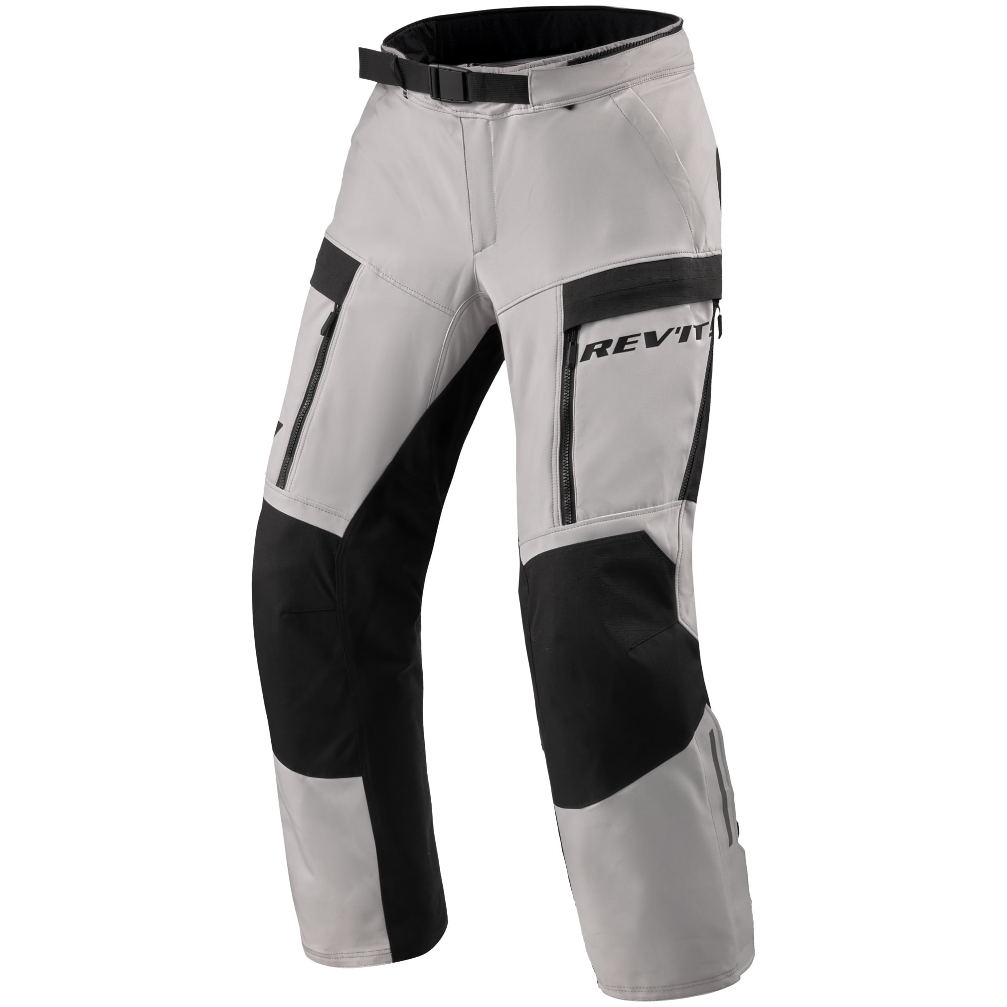 Rev'it Rev'it Offtrack 3 H2O Textile Trousers - Silver / Black