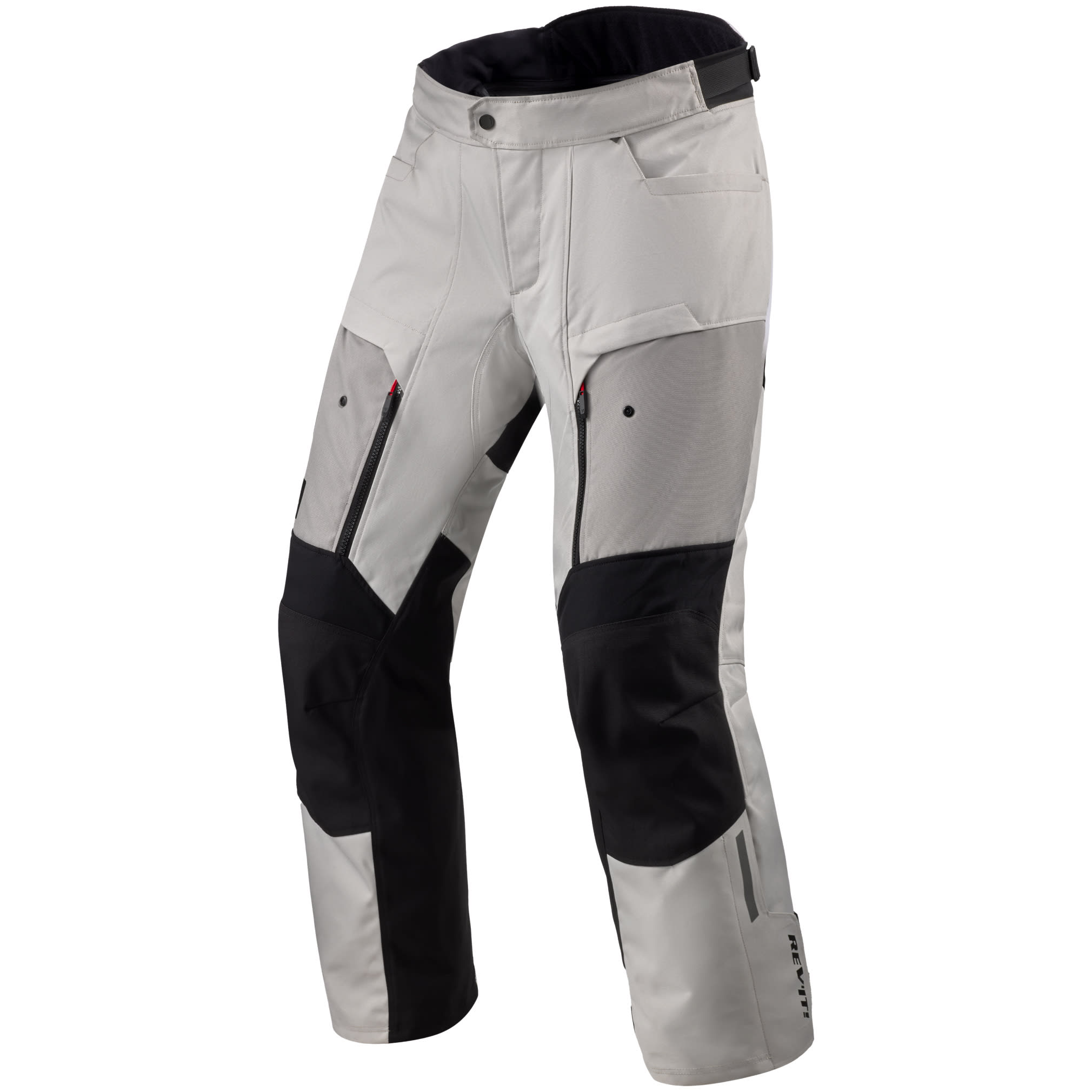 Rev'it Rev'it Outback 5 H2O Textile Trousers - Silver / Black