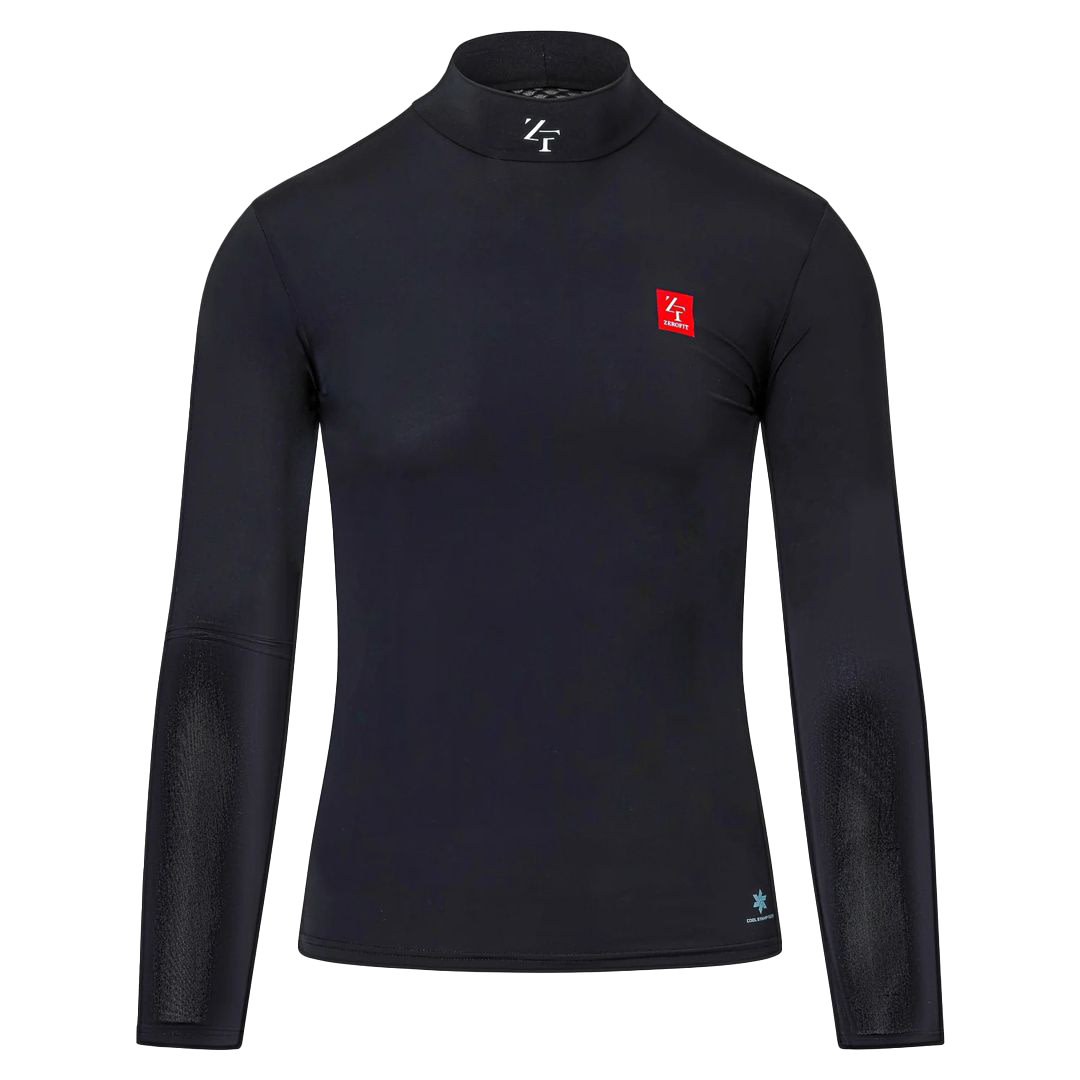 Zerofit Zerofit IceSkin Base Layer Long Sleeve Shirt - Black
