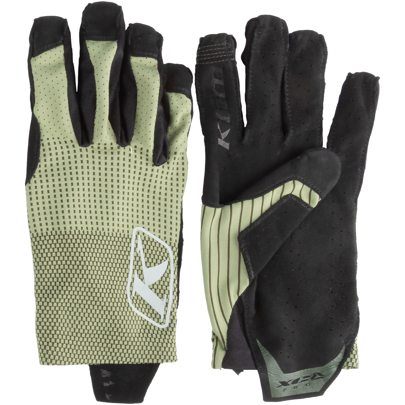 Klim Klim XC Pro V2 Textile Gloves - Rifle Green / Oil Green