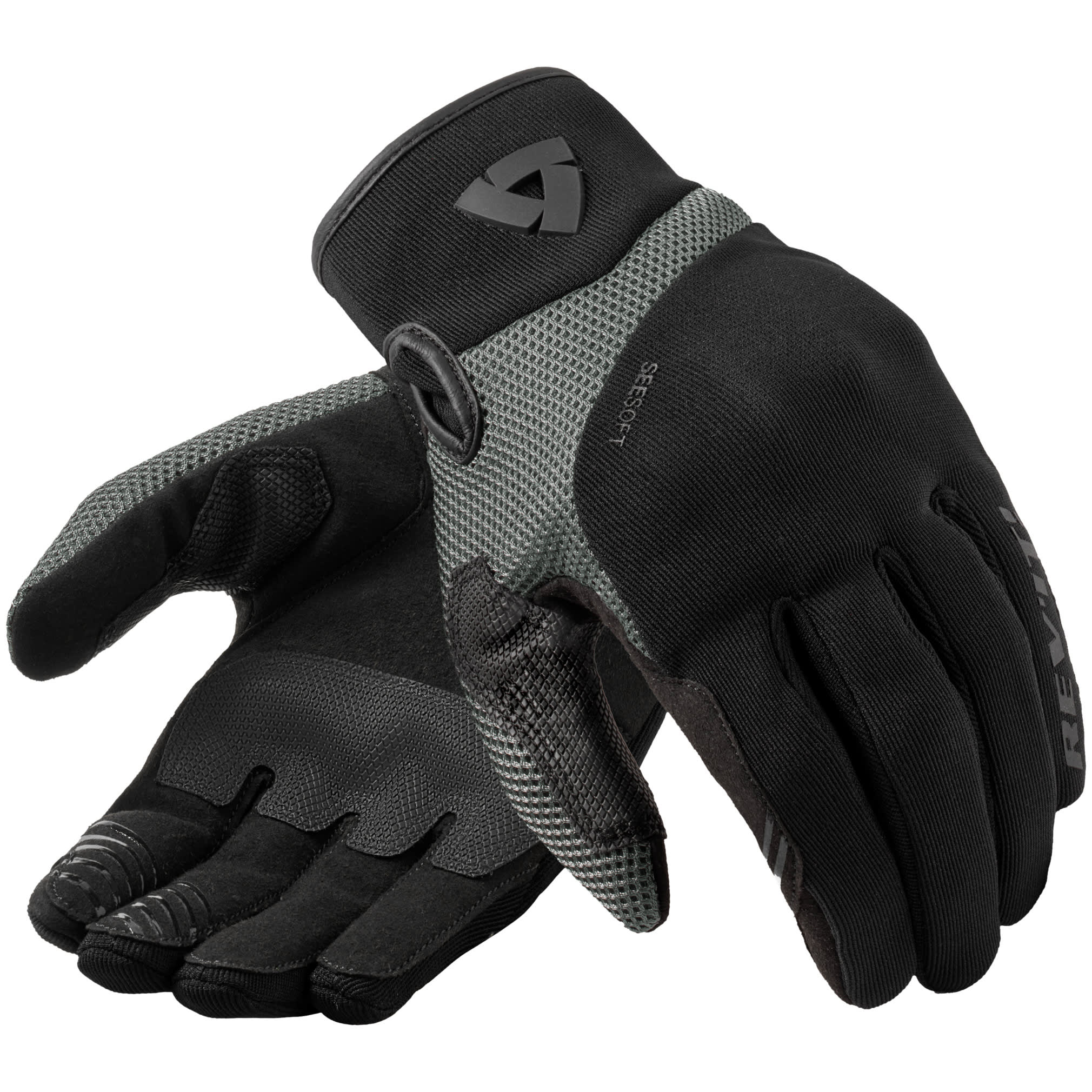 Rev'it Rev'it Endo Textile Gloves - Black / Grey