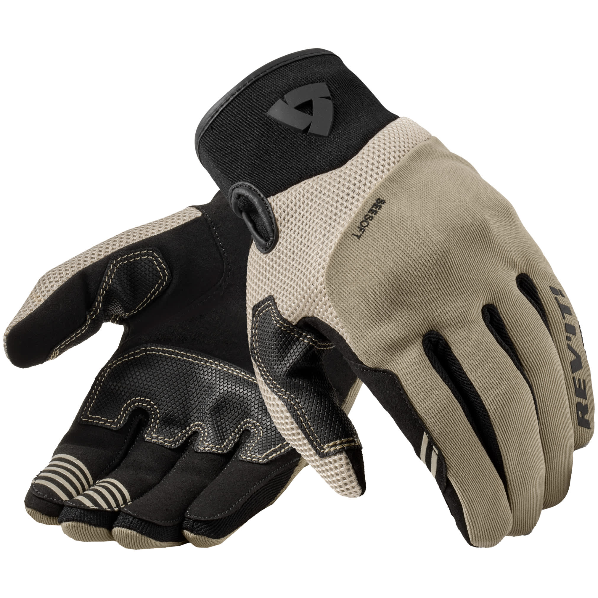 Rev'it Rev'it Endo Textile Gloves - Black / Sand