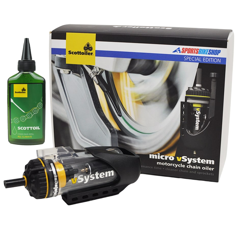 Scottoiler Scottoiler Essentials Micro vSystem Chain Oiler - Sportsbikeshop Special Edition