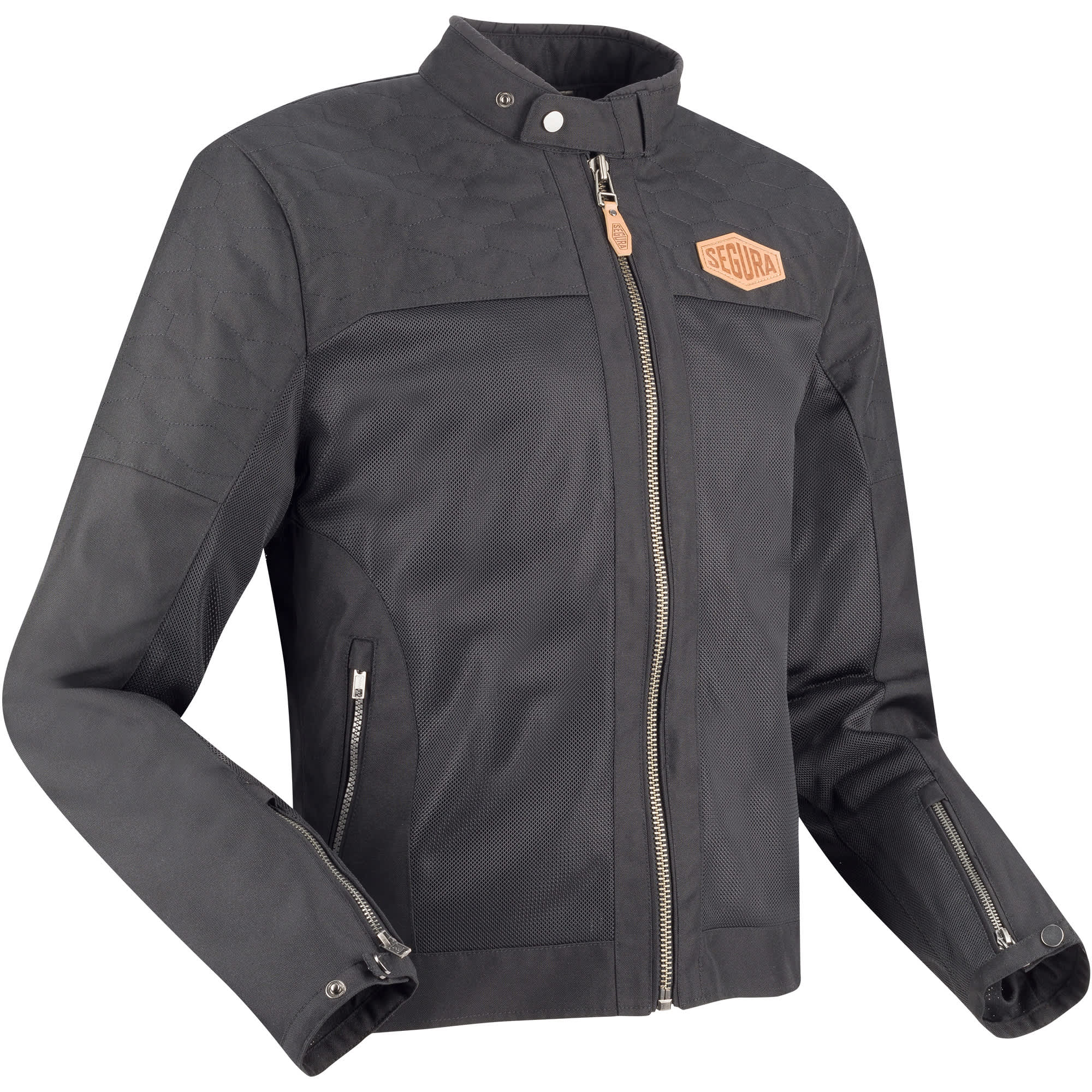 Segura Segura Richter Textile Jacket - Black