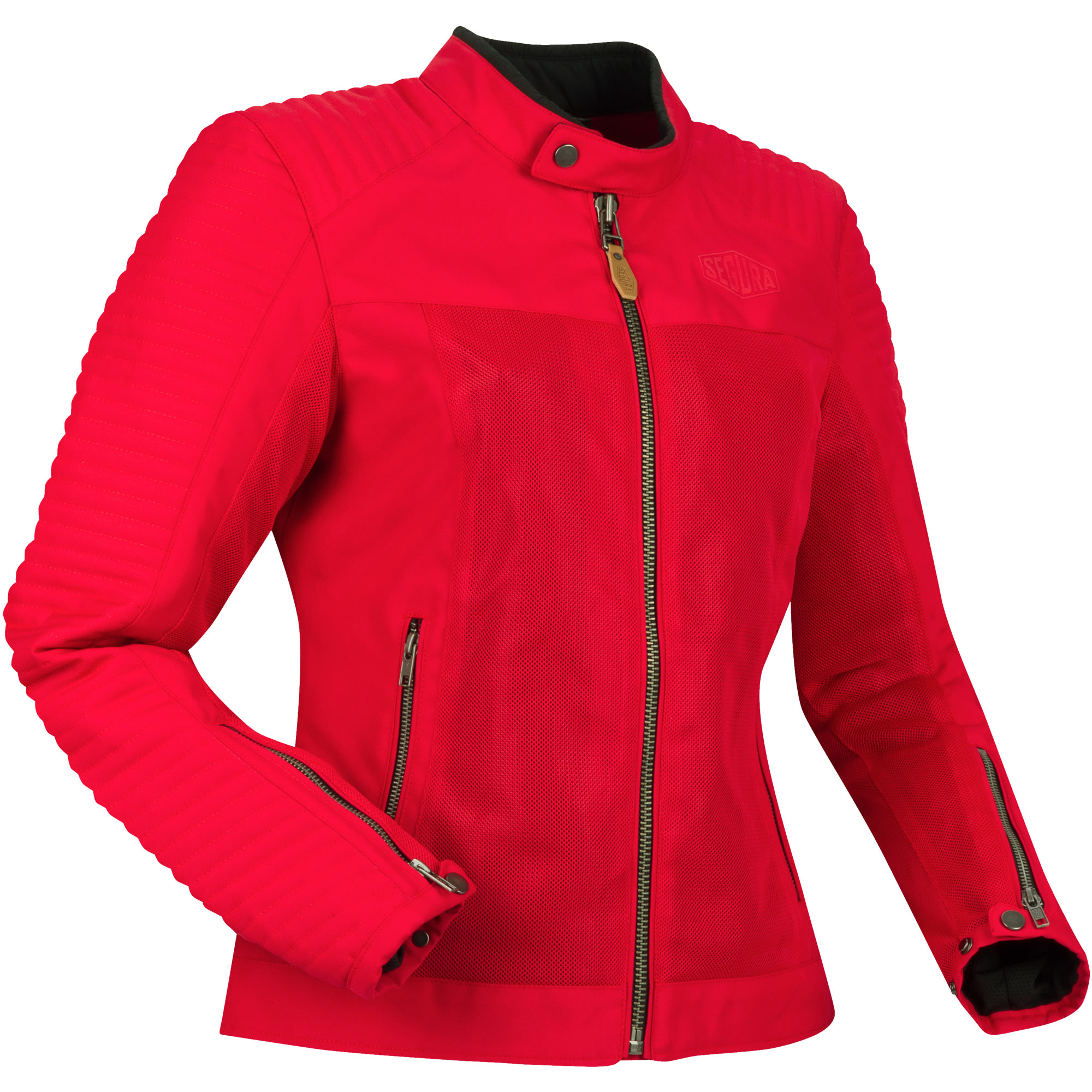 Segura Segura Ladies Dikinson Textile Jacket - Red