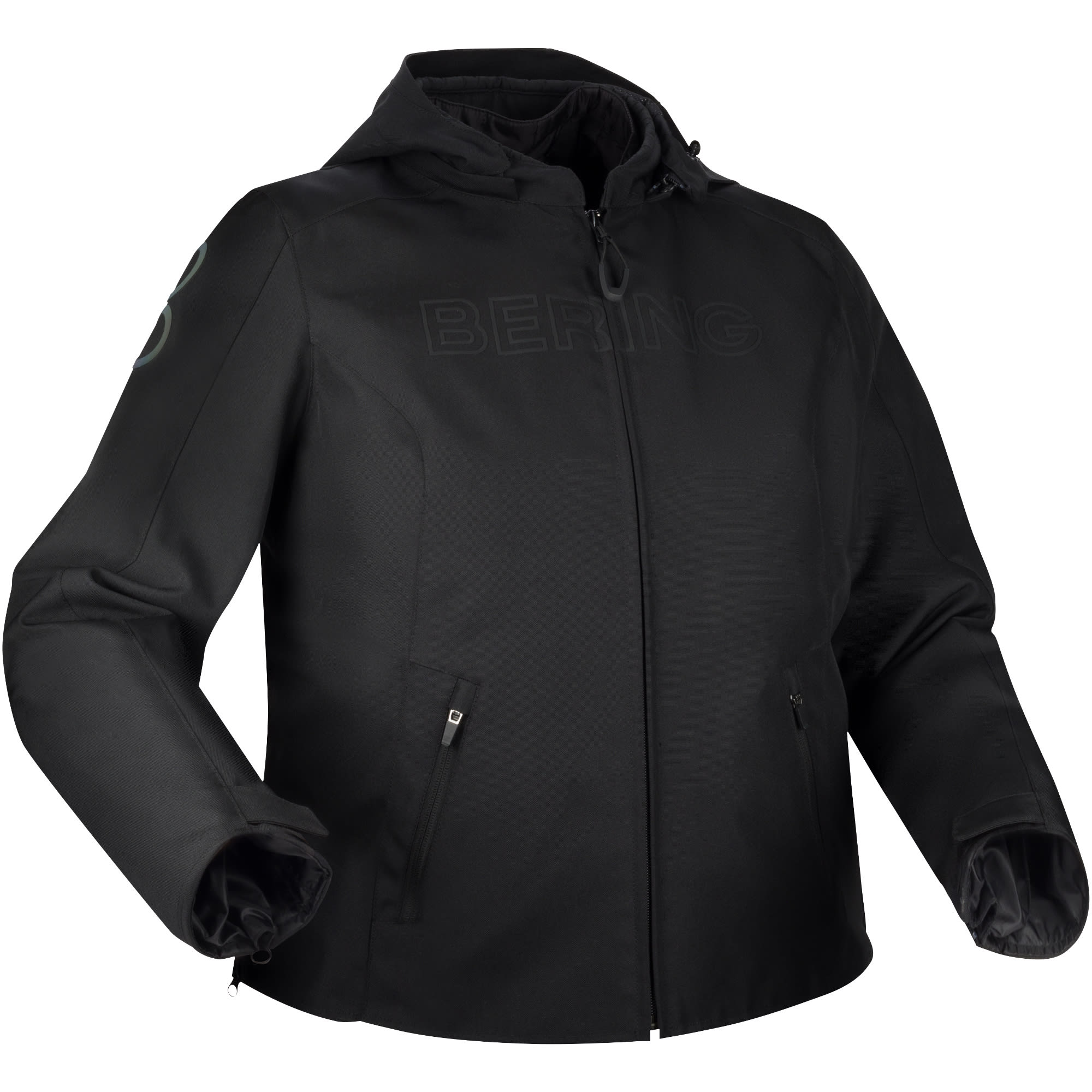 Bering Bering Ladies Warwick Queen Size Textile Jacket - Black
