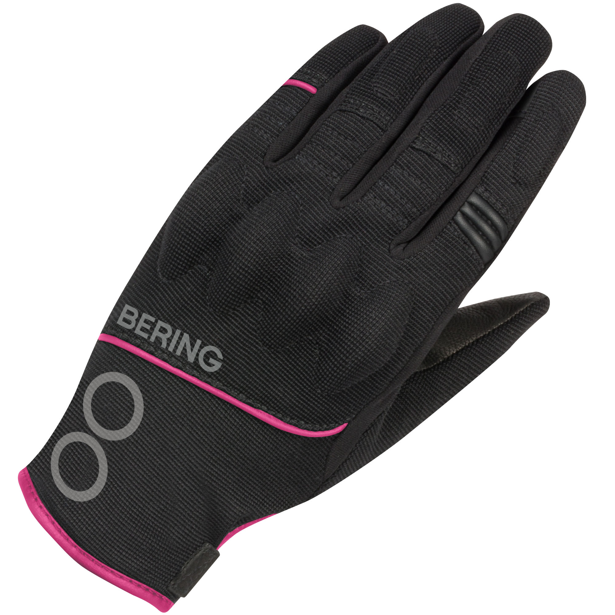 Bering Bering Ladies Nassau Gloves - Black / Fuchsia