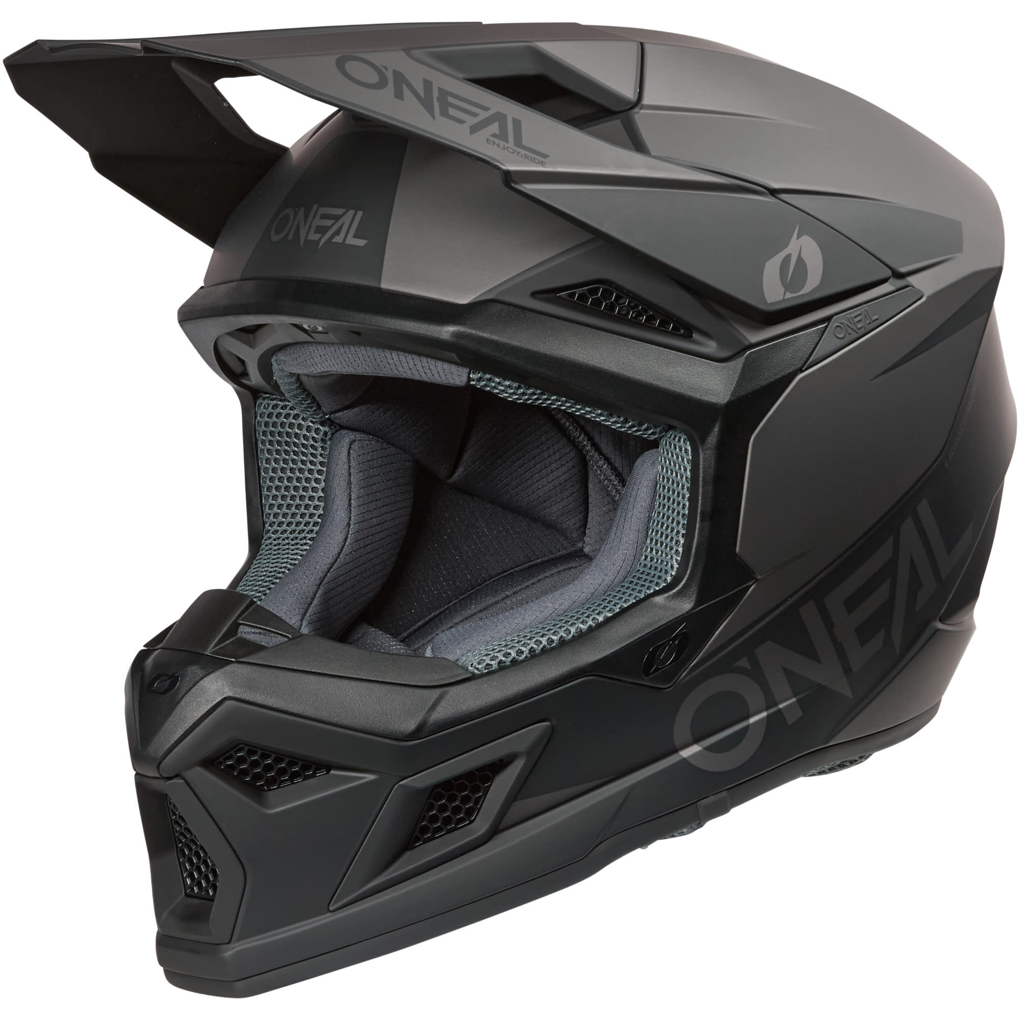 O'Neal O'Neal 3SRS - Solid Black / Grey