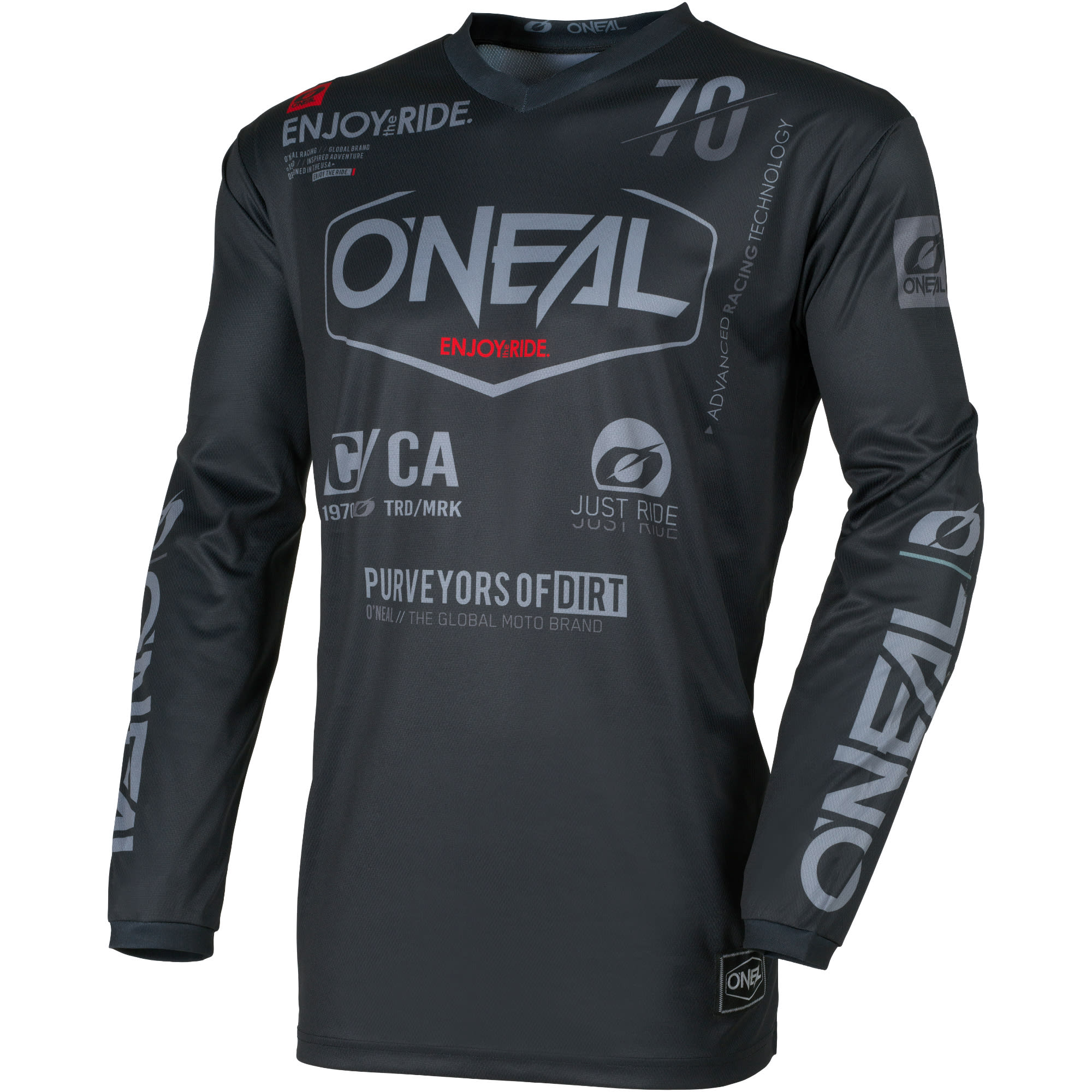 O'Neal O'Neal Element Jersey - Brand Black / Grey