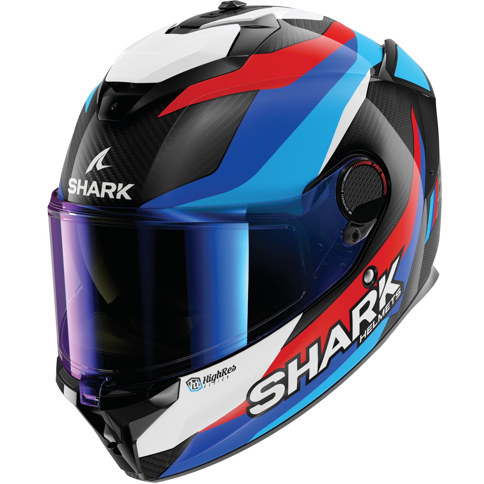 Shark Shark Spartan GT Pro Carbon - Guintoli Black / Blue / Red