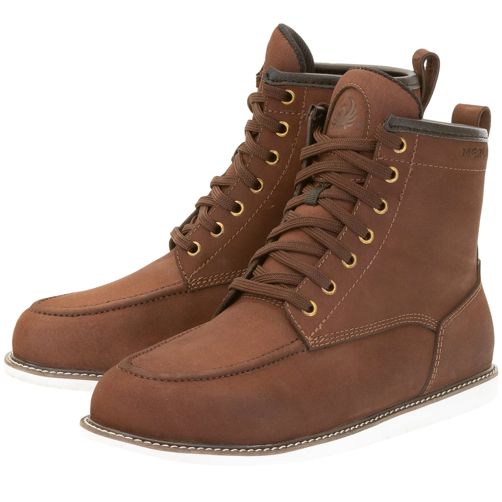 Merlin Merlin Worker Moc Toe D3O® Waterproof Boots - Brown
