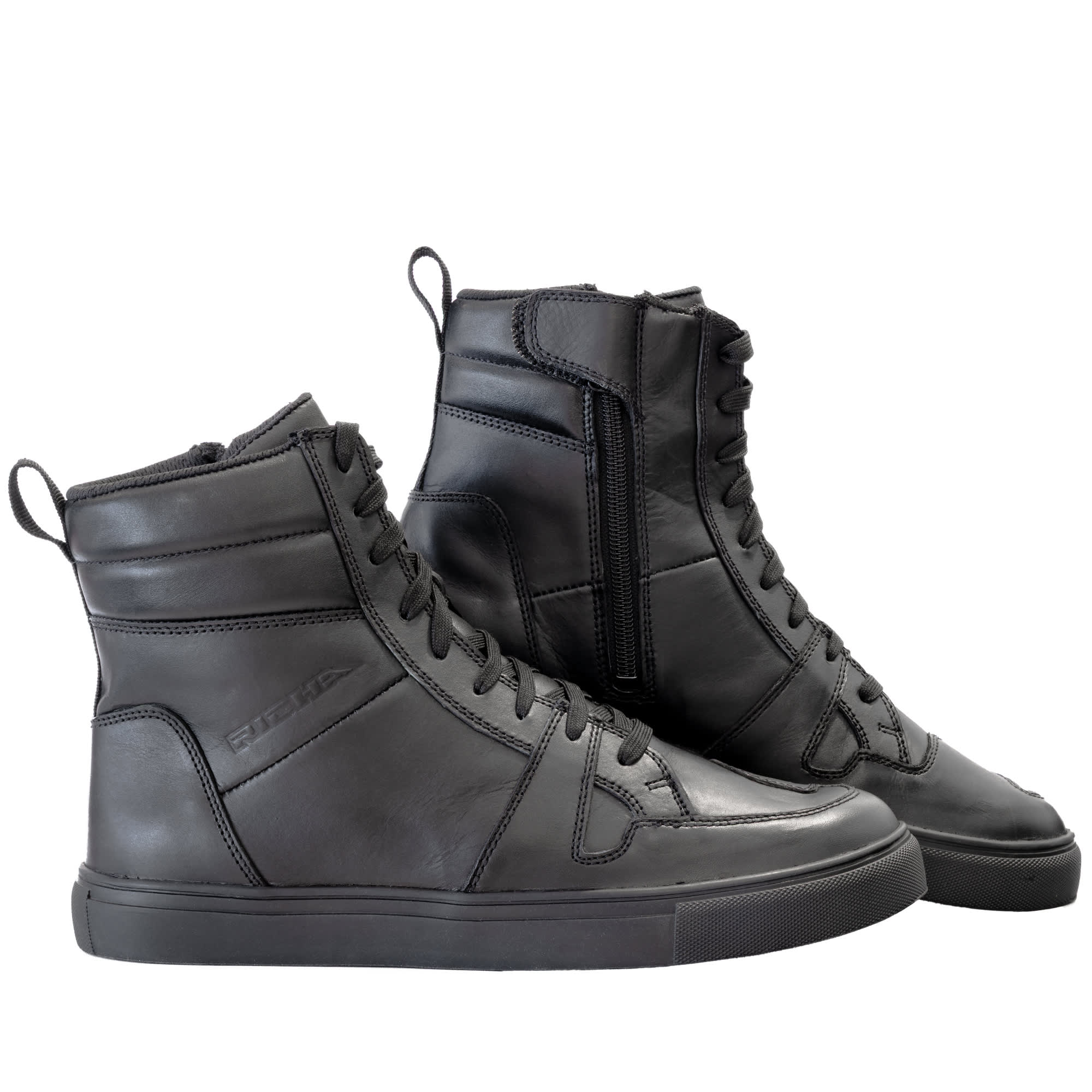 Richa Richa Chaser D3O Waterproof Sneaker Boots - Black / Black