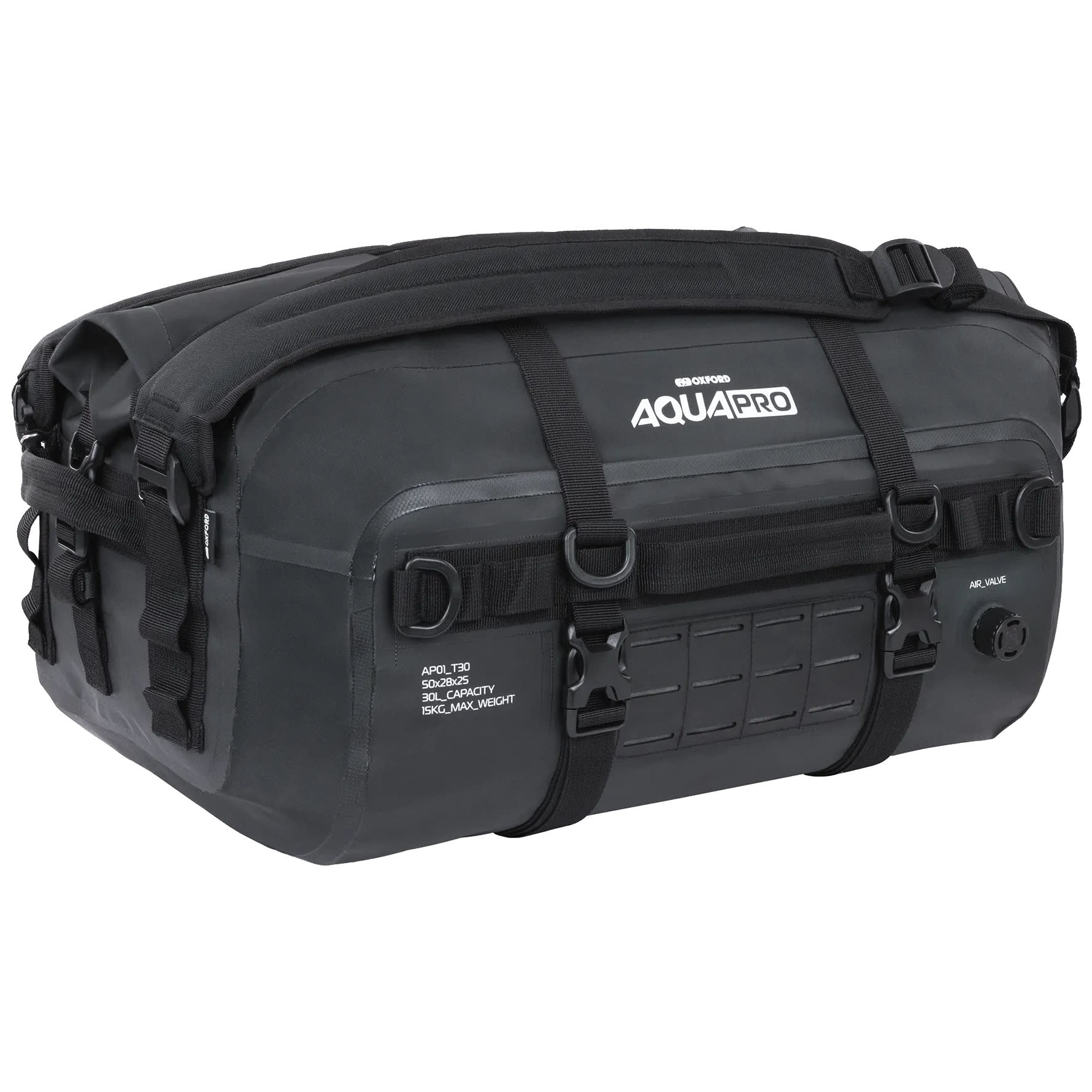 Oxford Oxford Aqua Pro T30 Roll-Bag Black