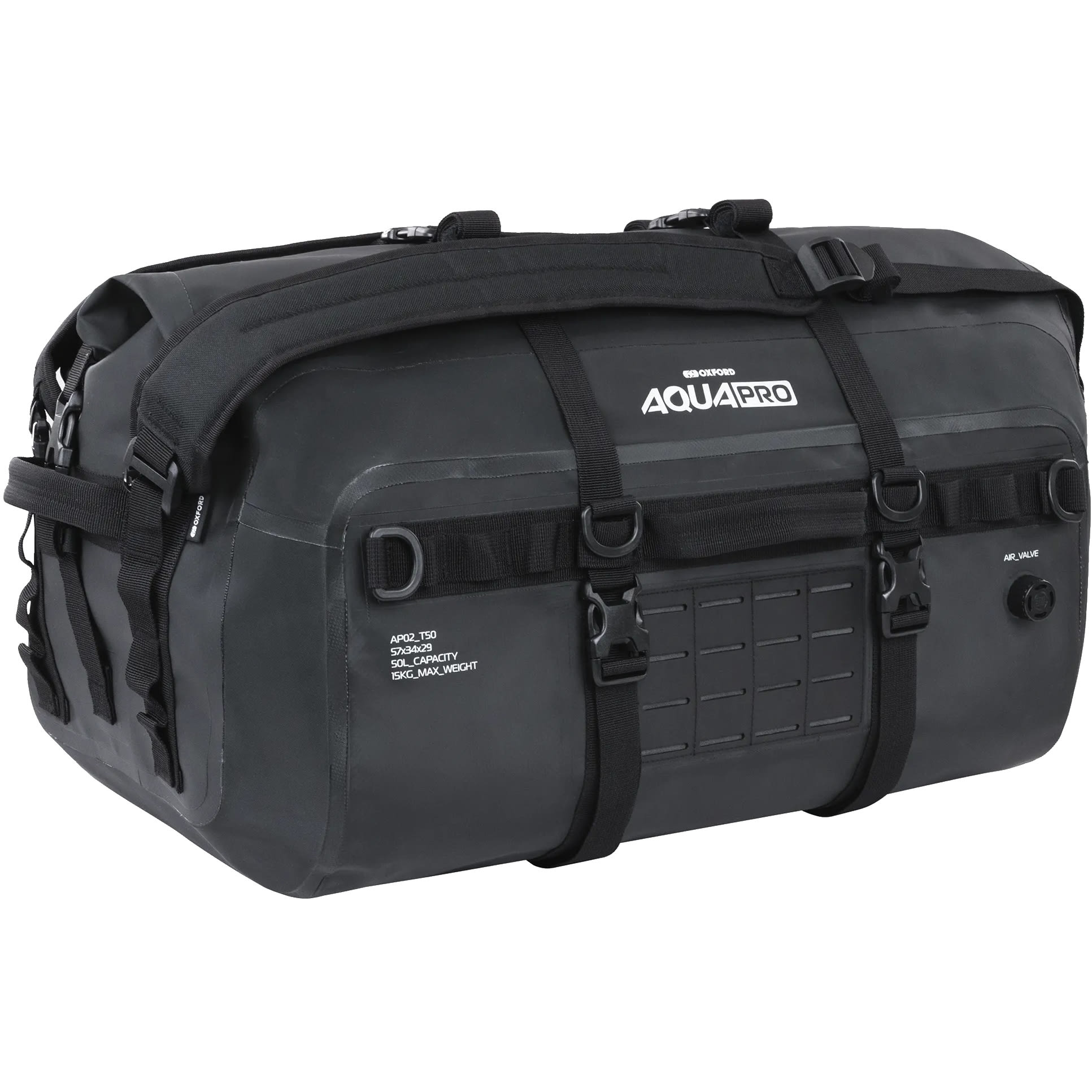 Oxford Oxford Aqua Pro T50 Roll-Bag Black