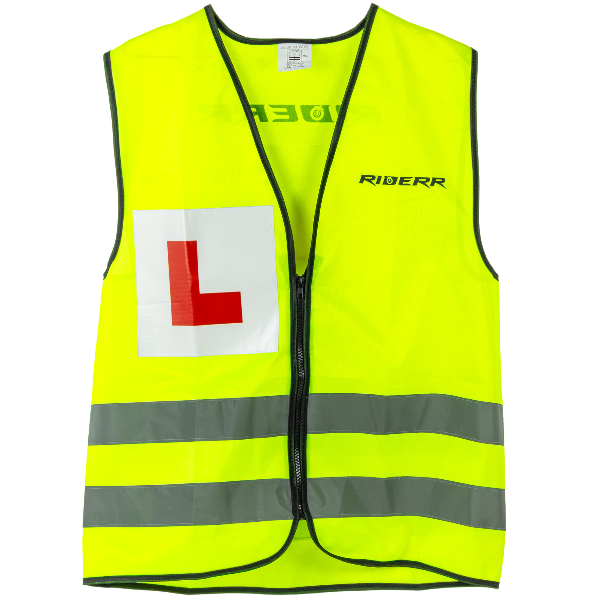 Riderr Riderr Hi-Vis L Plate Vest