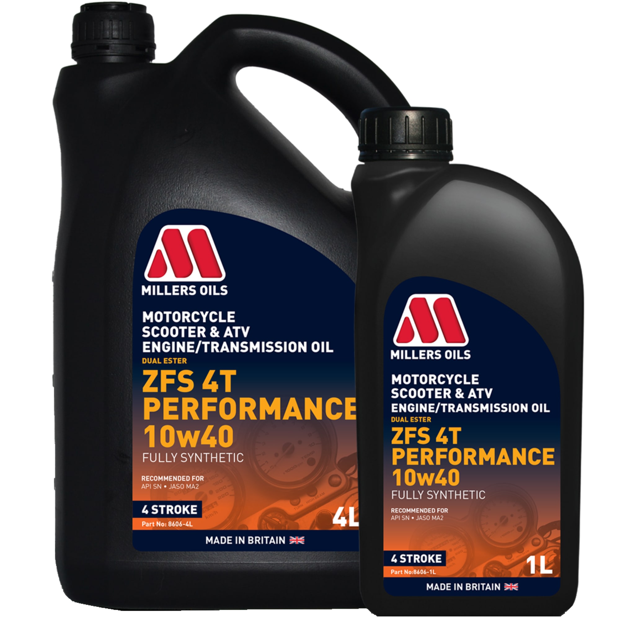 Millers Oils Millers Oils ZFS 4T Performance 10w40