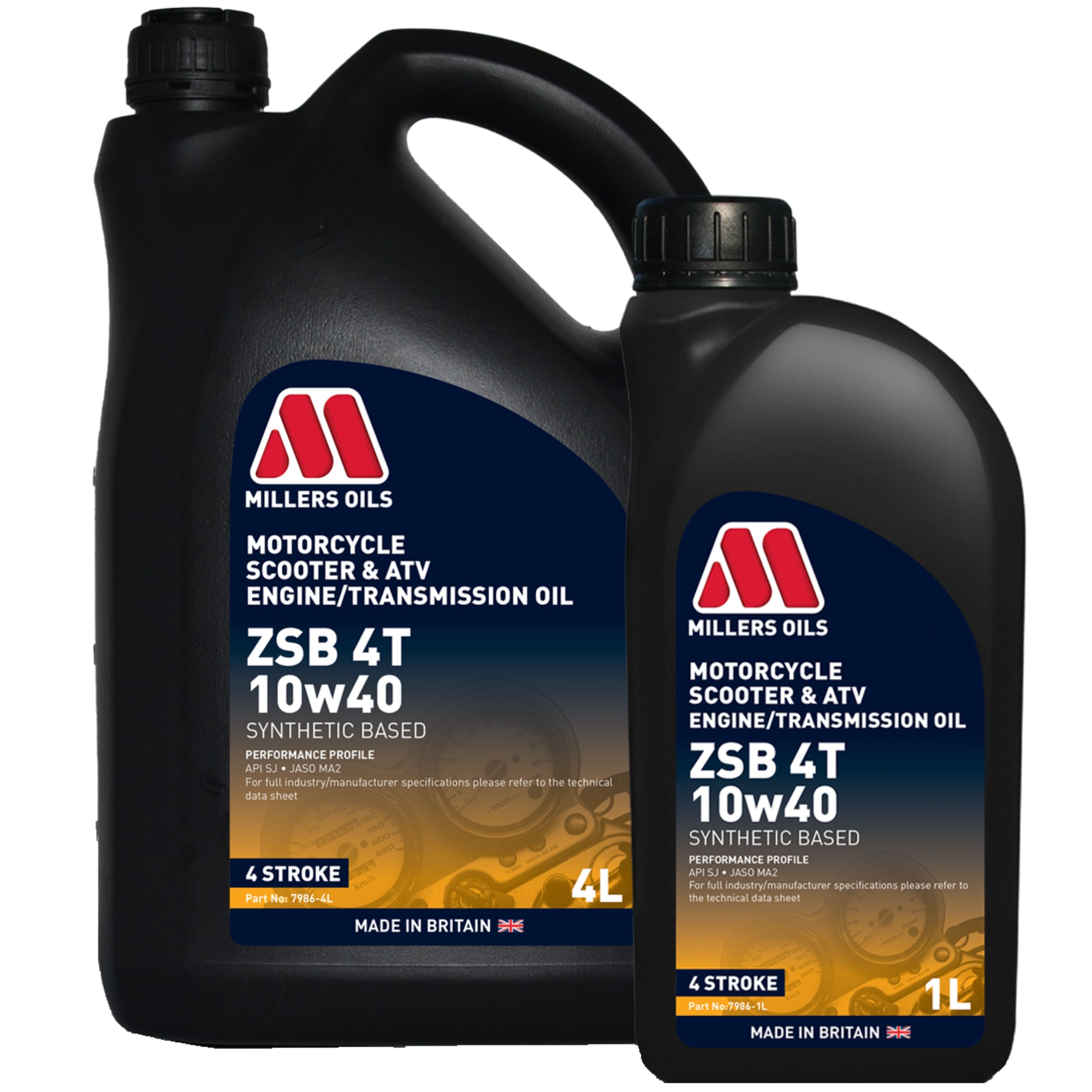 Millers Oils Millers Oils ZSB 4T 10w40