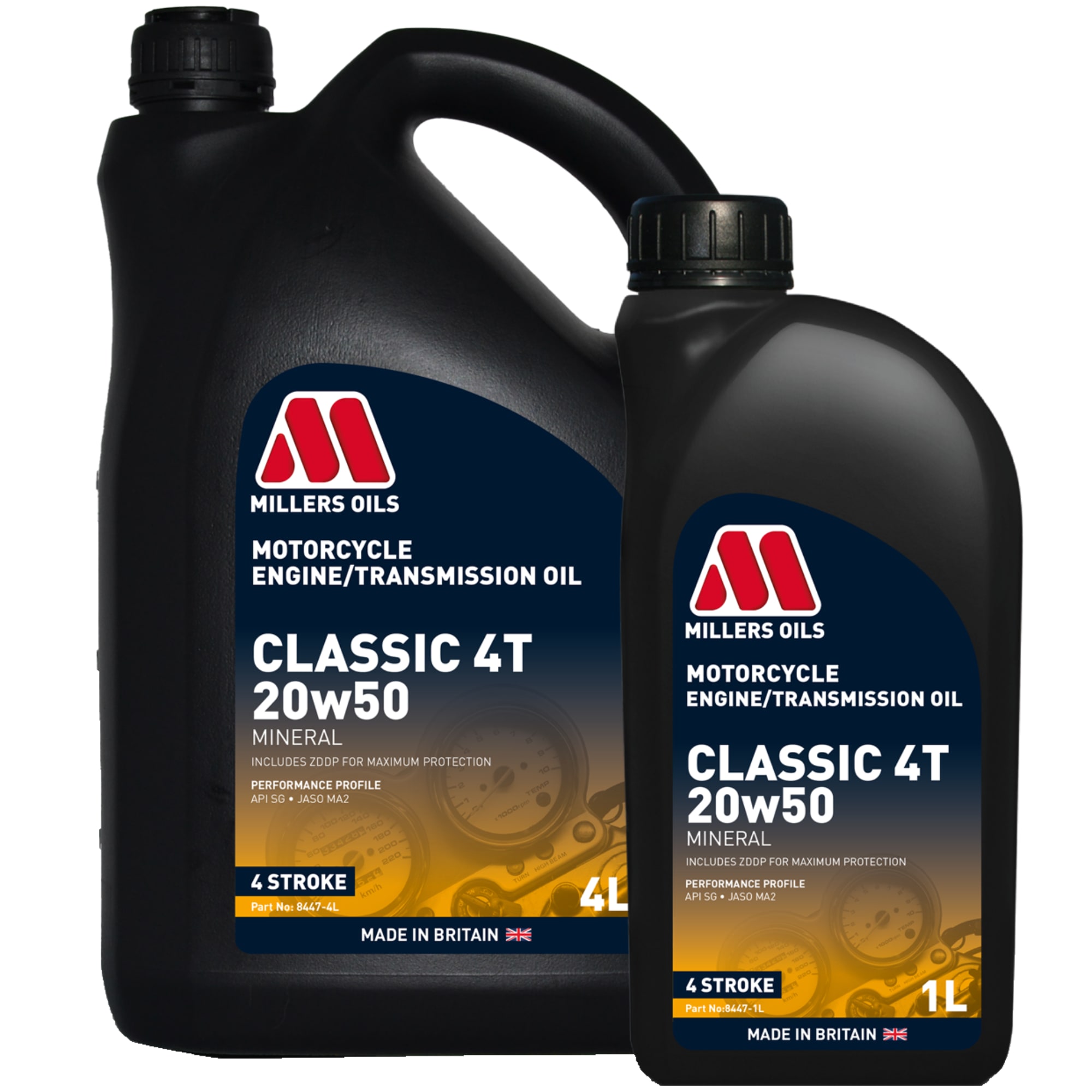 Millers Oils Millers Oils Classic 4T 20w50