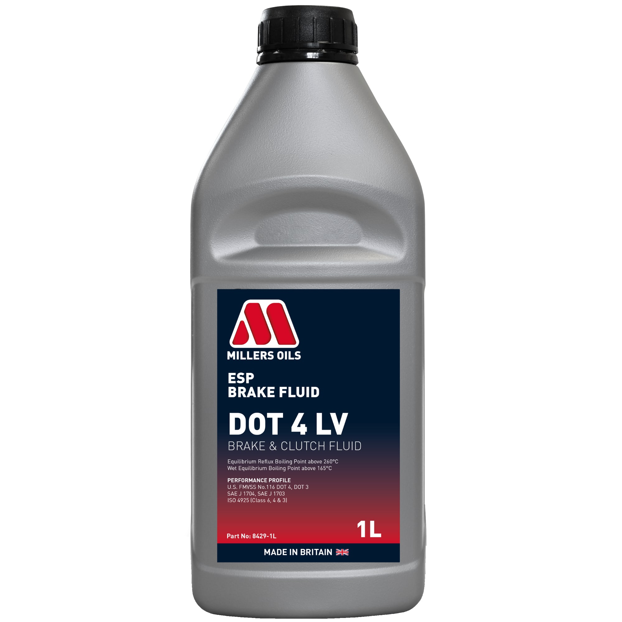 Millers Oils Millers Oils ESP Brake Fluid DOT 4 LV - 1 Litre