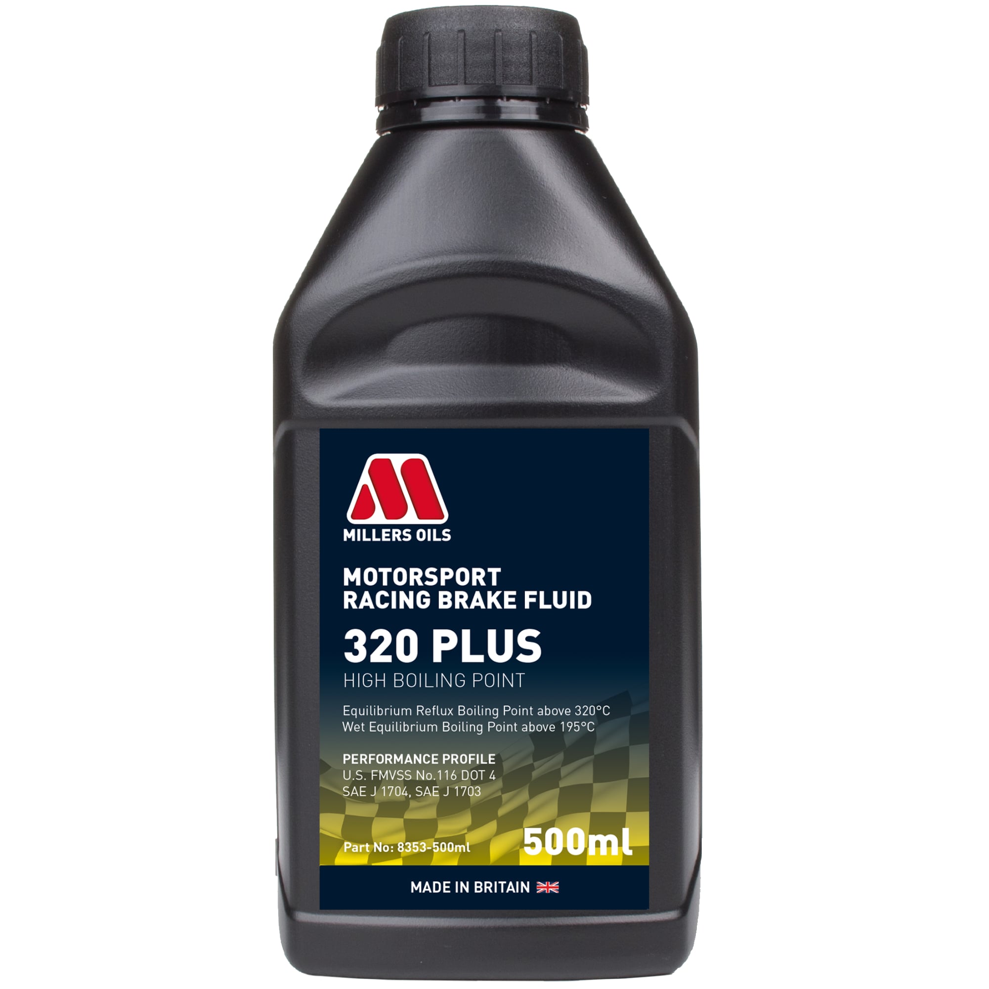 Millers Oils Millers Oils Motorsport Racing Brake Fluid 320 Plus - 500ml