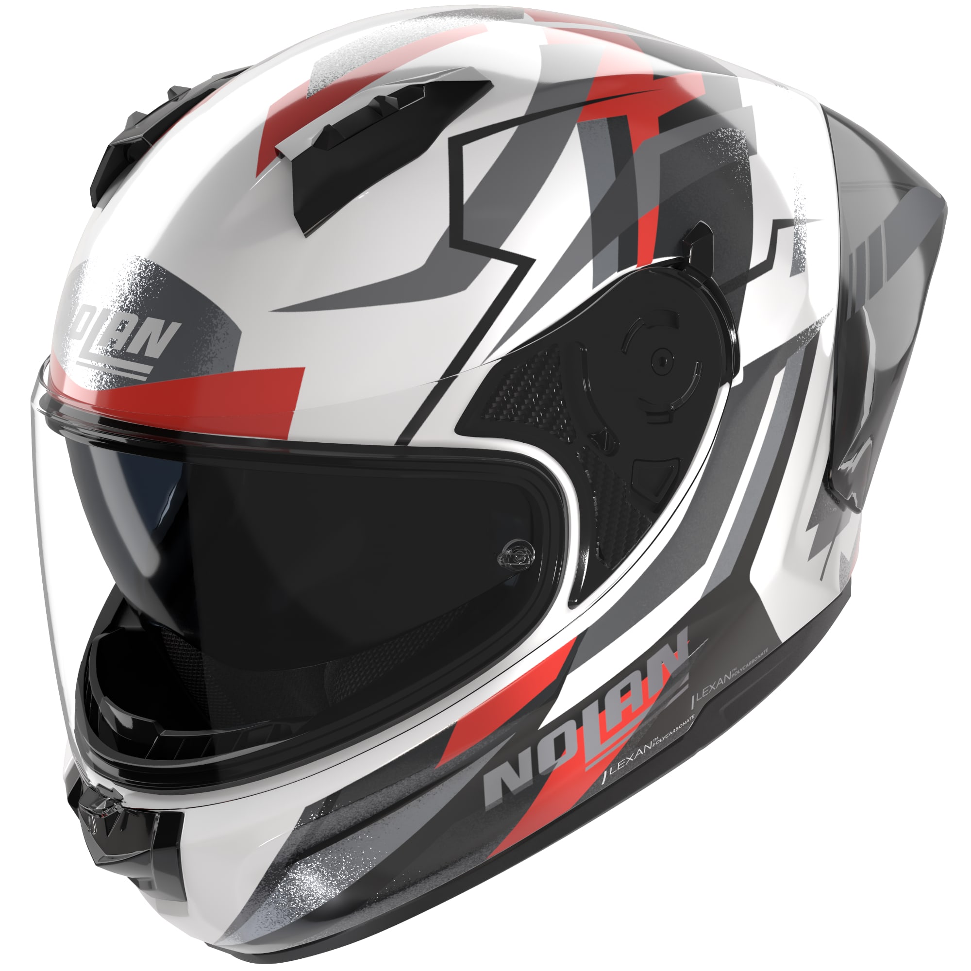Nolan Nolan N60-6 Sport Corsa - White / Black / Red