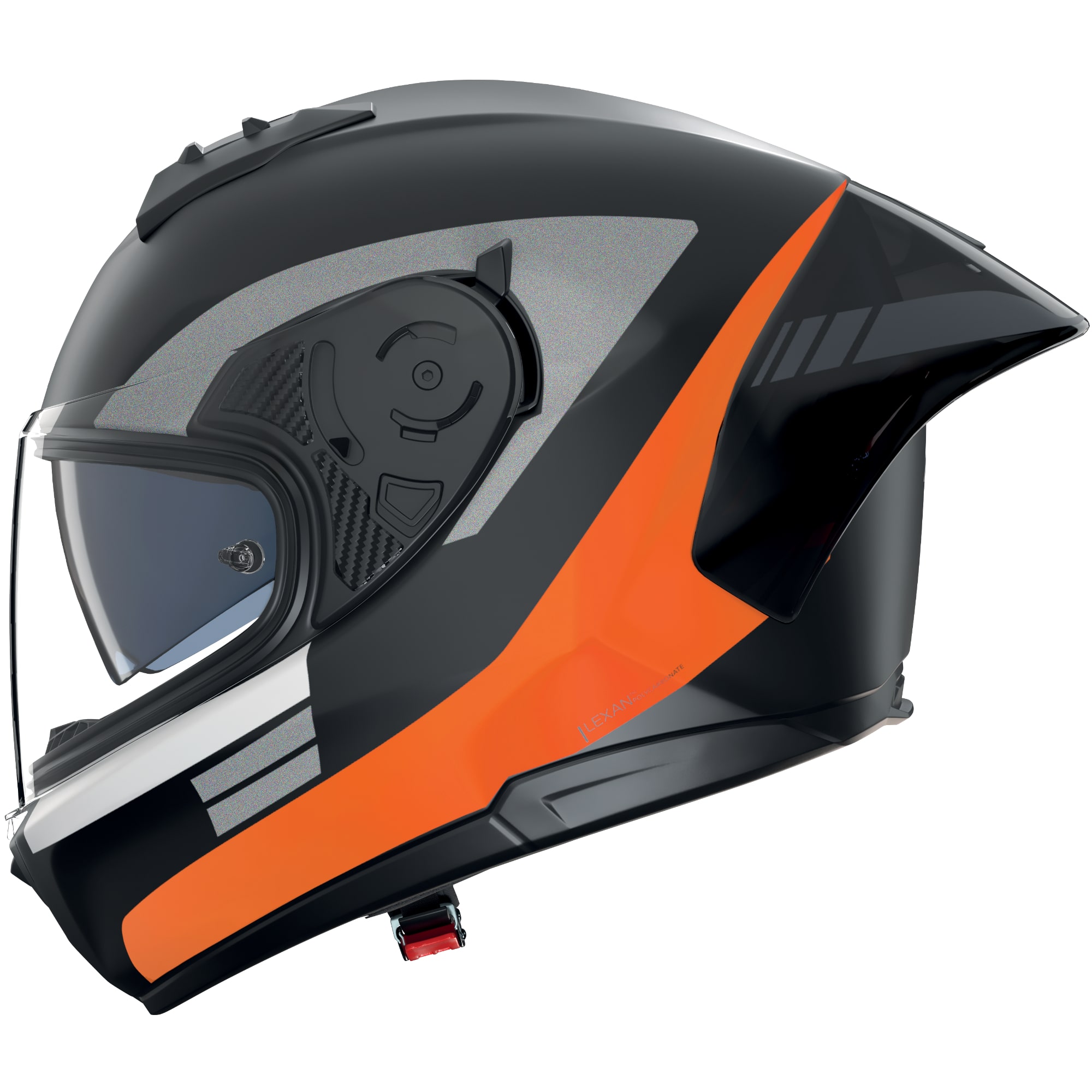 Nolan Nolan N60-6 Sport Contrasto - Nero / Grey / Matt Orange