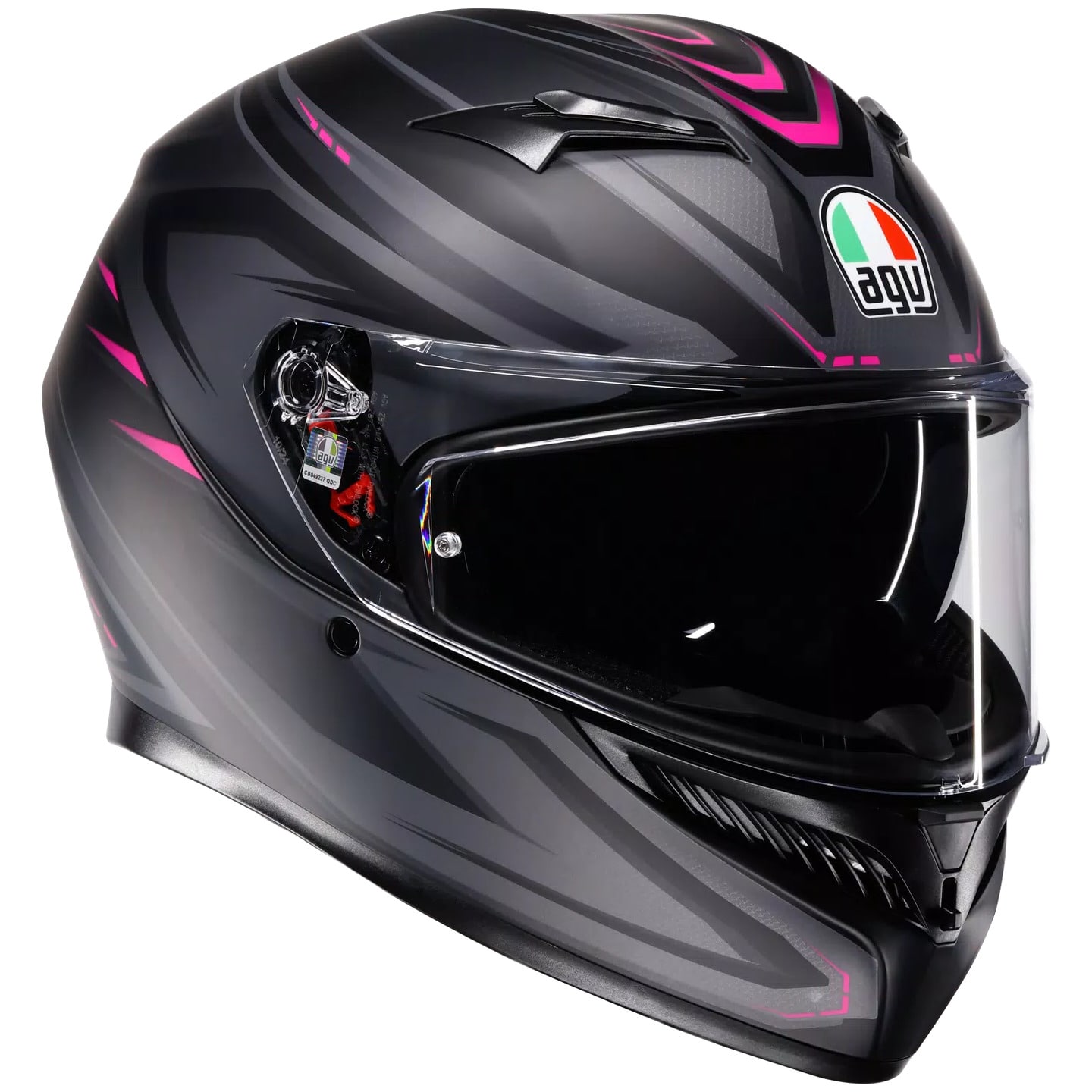 AGV AGV K3 - Syth Matt Black / Pink