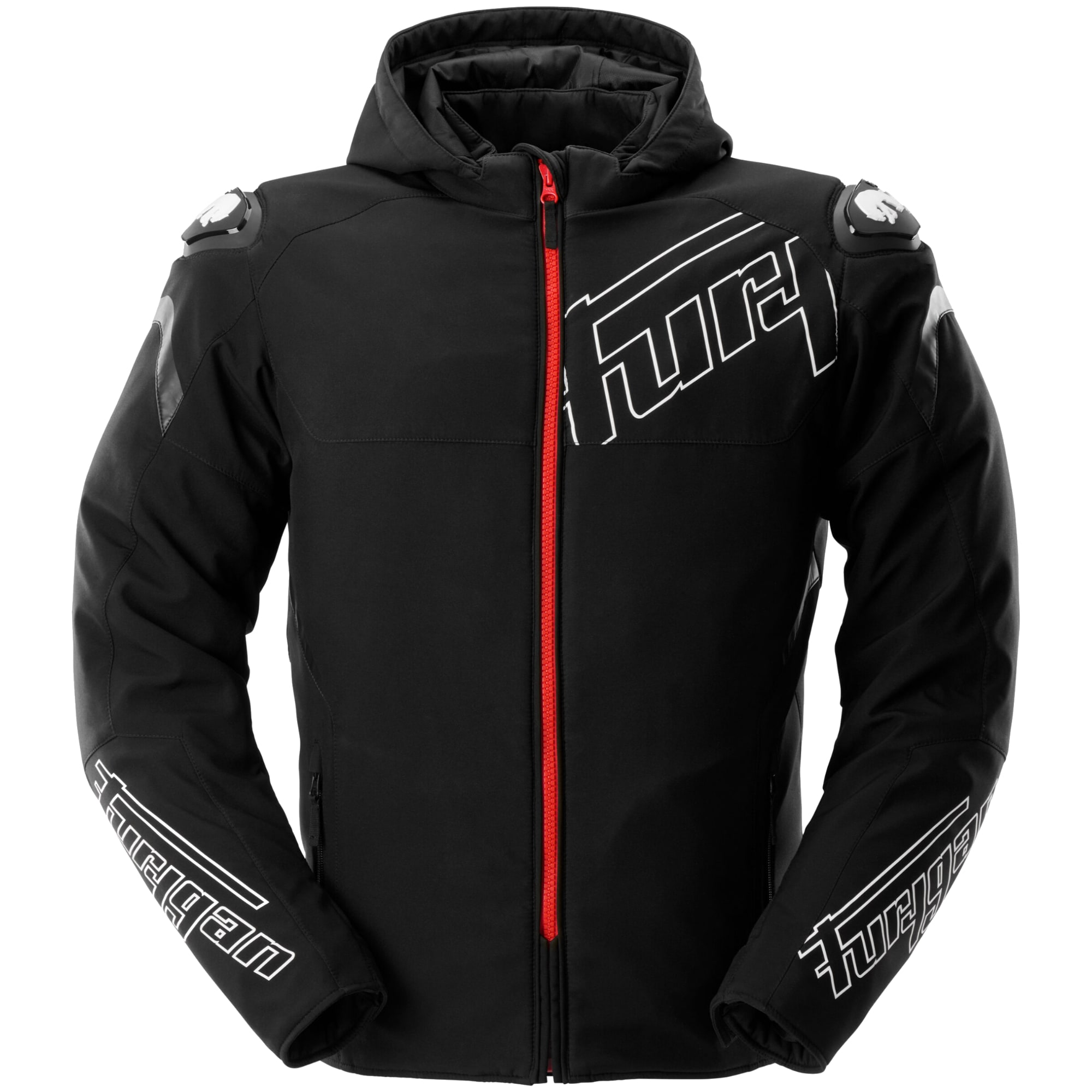 Furygan Furygan Sektor Roadster Evo Textile Jacket - Black / White / Red