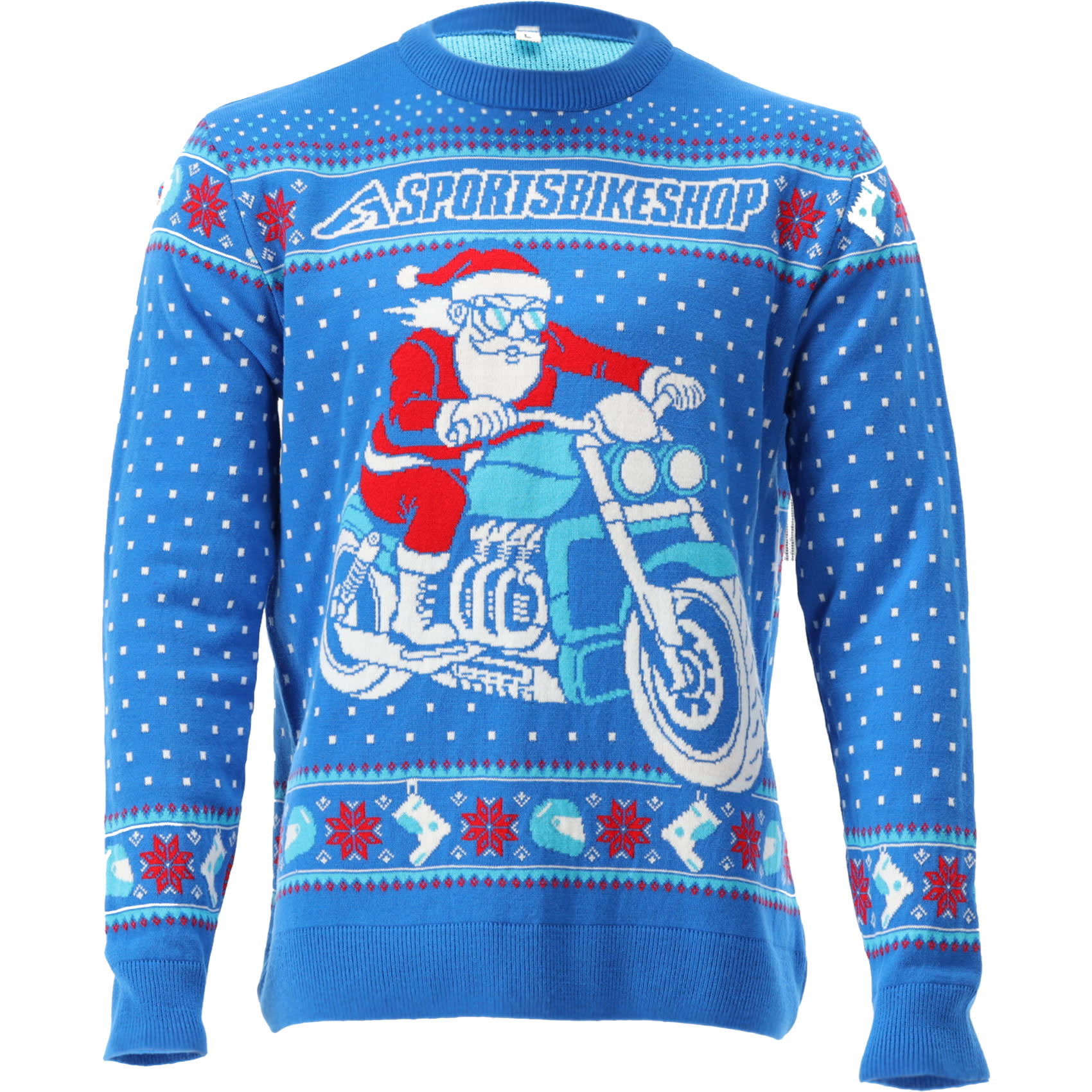 SPORTSBIKESHOP Sportsbikeshop Christmas Jumper - Blue