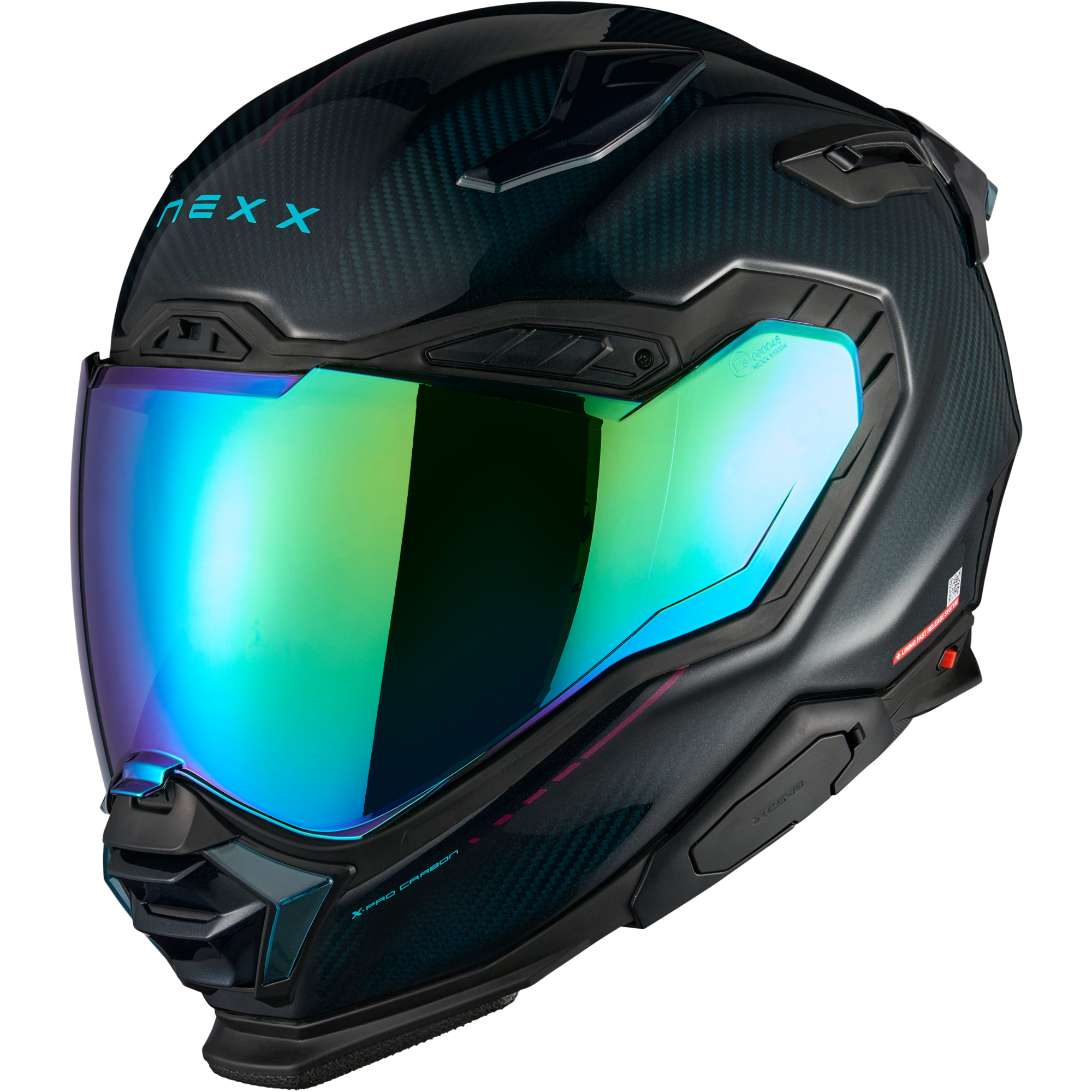 Nexx Nexx X.WST3 Carbon - Hadal Matt Carbon Blue / Teal