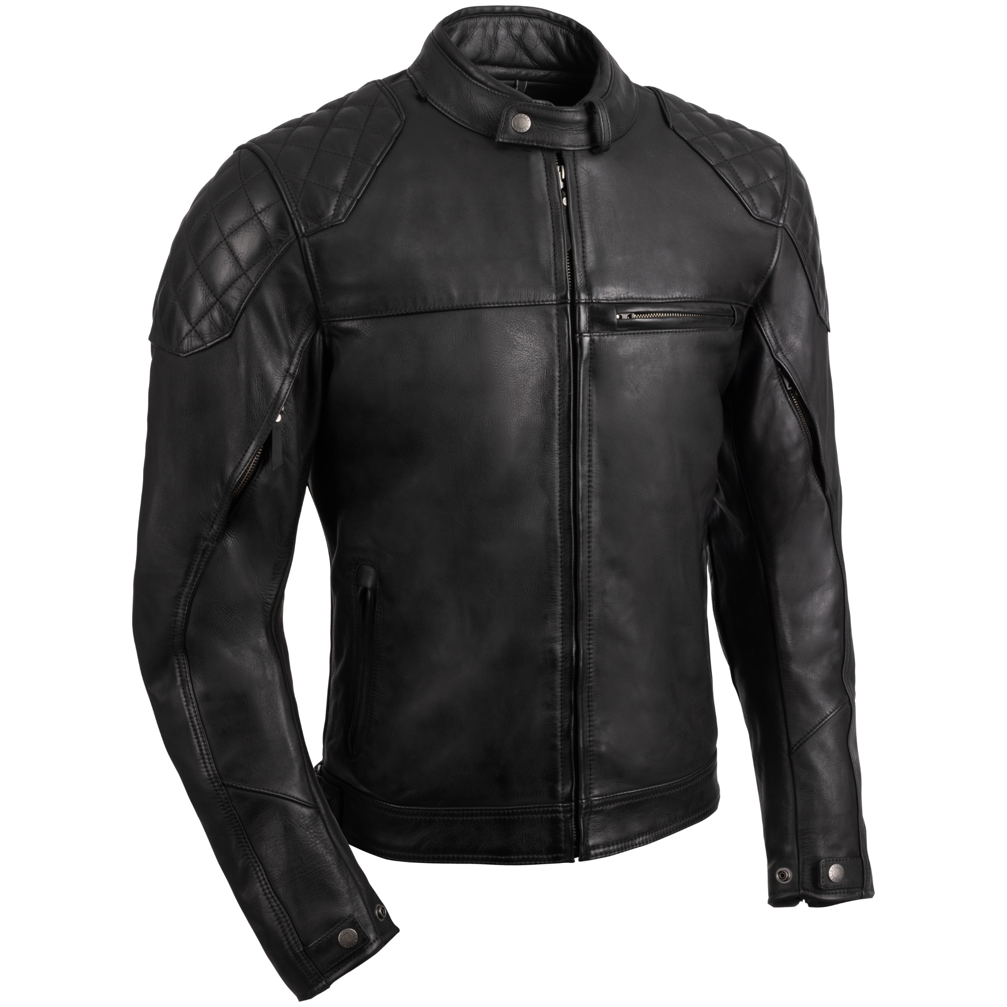 Oxford Clothing Oxford Route 73 3.0 Leather Jacket - Black